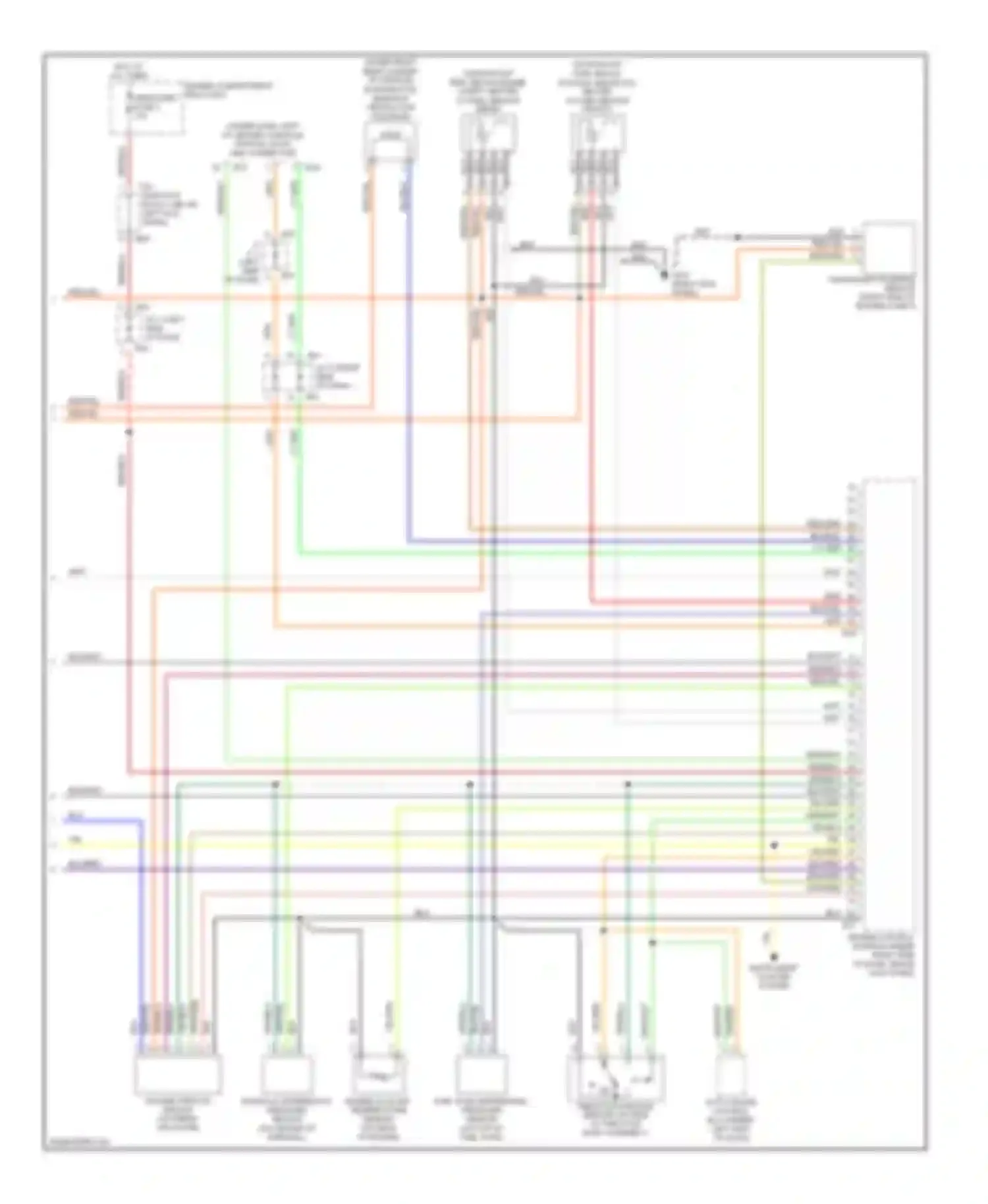 Mirage Mitsubishi V (1995-2003): Wiring diagram engine performance 1.8ls, with m/t (3 of 3)