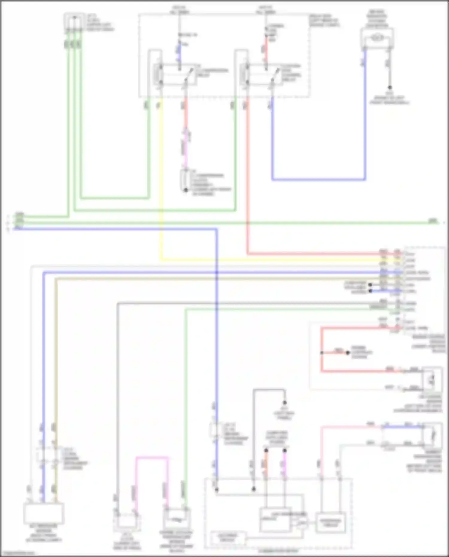 Mirage Mitsubishi VI facelift 2 (2019-2024): Automatic a/c circuit (2 of 3)