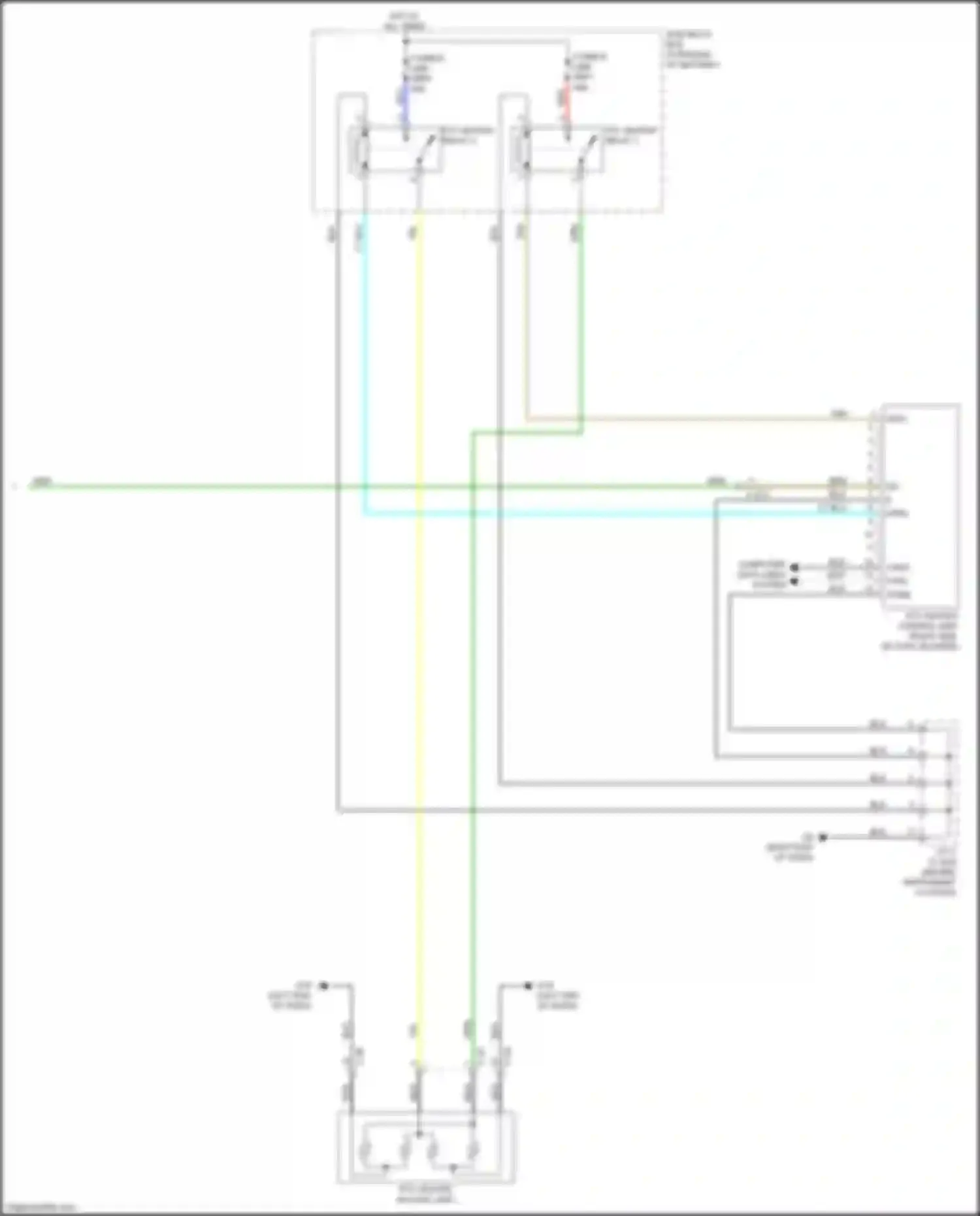 Mirage Mitsubishi VI facelift 2 (2019-2024): Automatic a/c circuit (3 of 3)