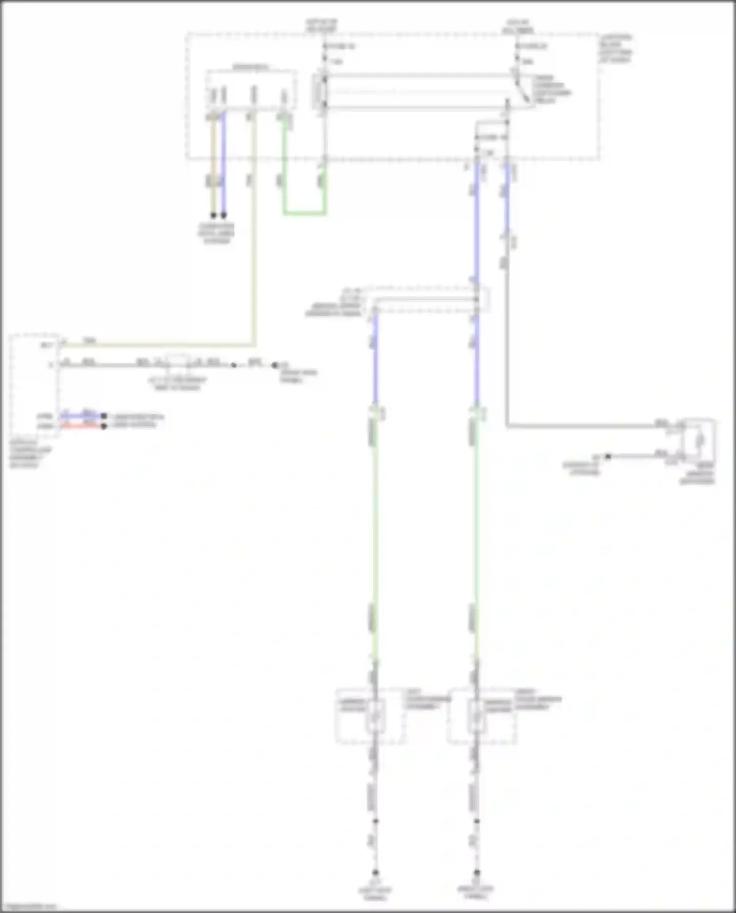 Wiring diagram blk for Mitsubishi Mirage VI facelift 2 (2019-2024) (32 of 64)