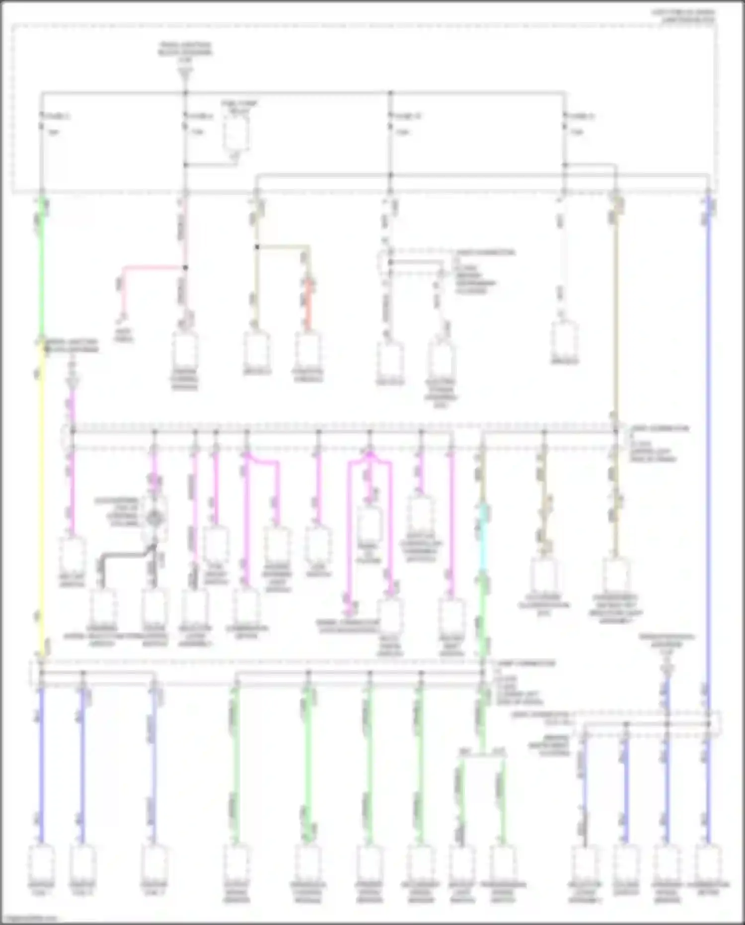 Wiring diagram c-405 for Mitsubishi Mirage VI facelift 2 (2019-2024) (7 of 14)