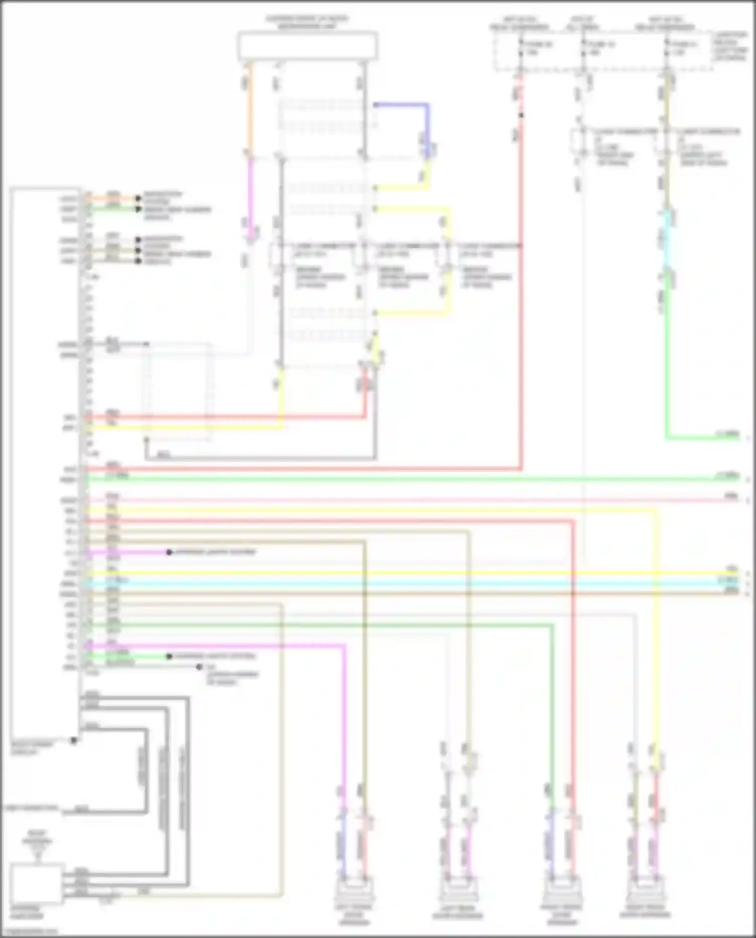 Wiring diagram fuse 13 for Mitsubishi Mirage VI facelift 2 (2019-2024) (10 of 22)