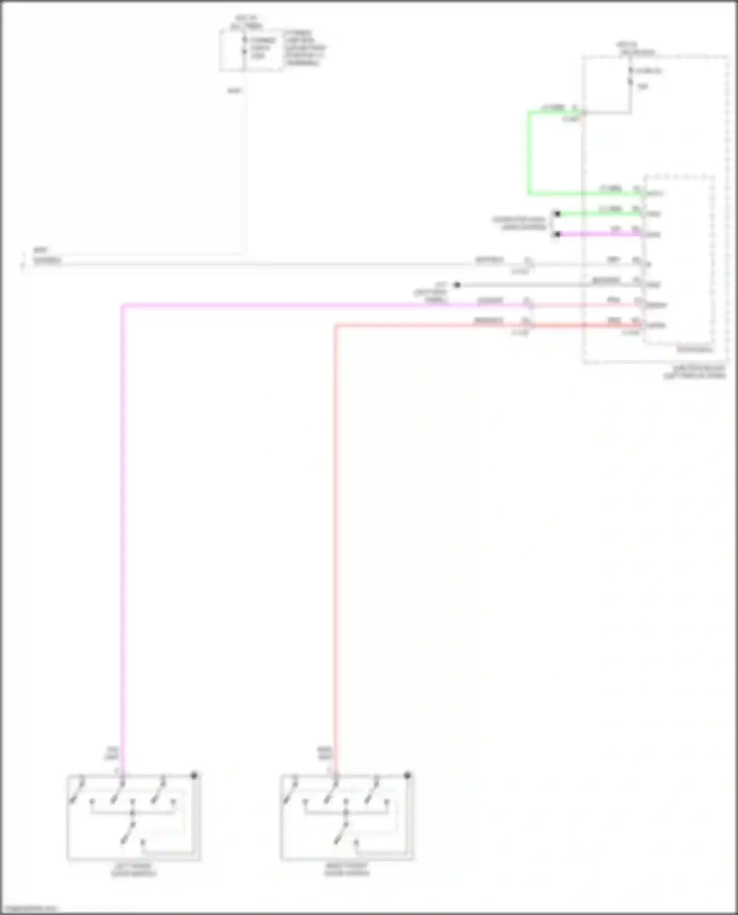 Wiring diagram c-124 for Mitsubishi Mirage VI facelift (2015-2020) (18 of 28)