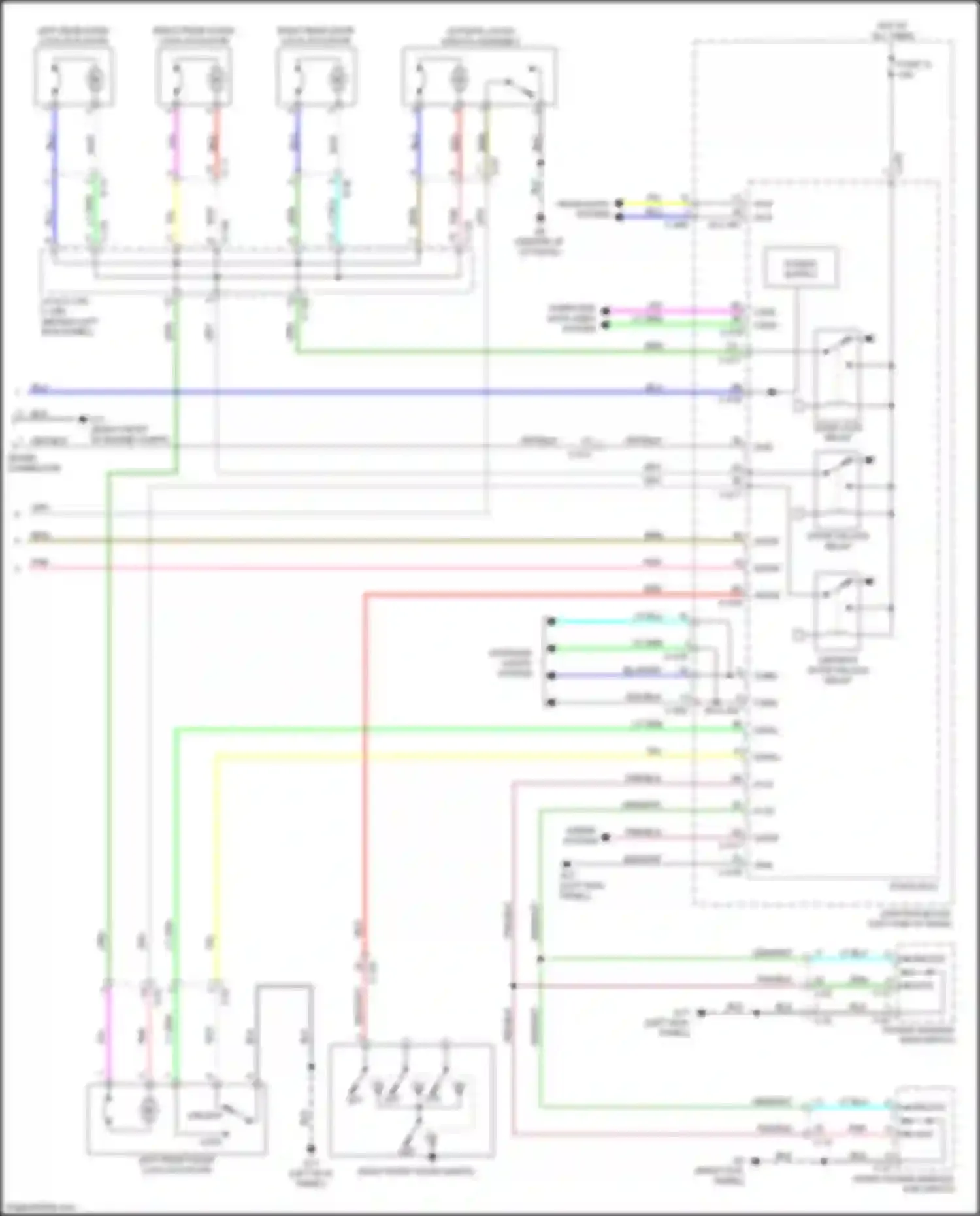 Wiring diagram lt grn for Mitsubishi Mirage VI facelift (2015-2020) (25 of 57)