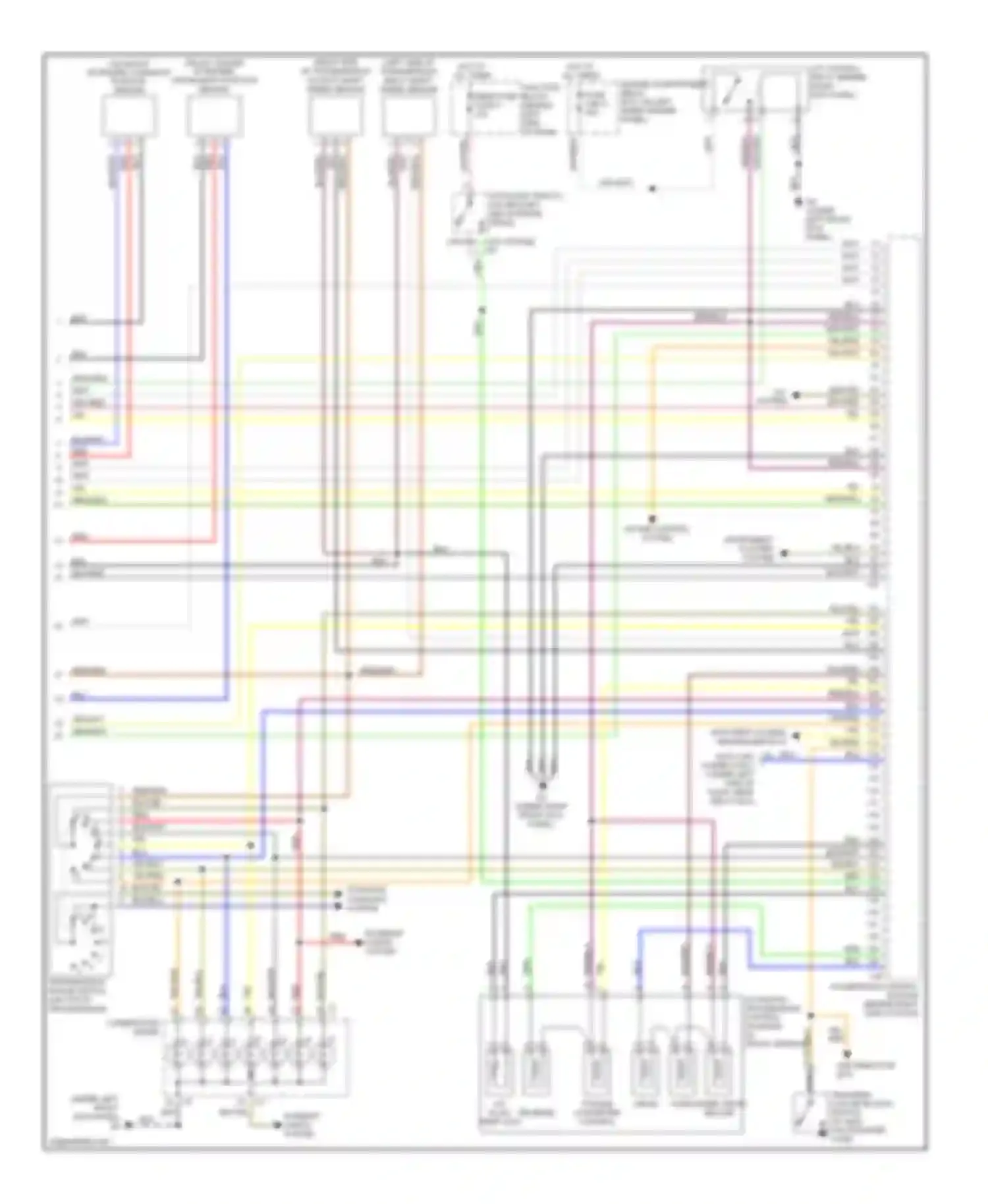 Montero Mitsubishi III (1999-2006): Wiring diagram engine performance 3.5l (4 of 4)