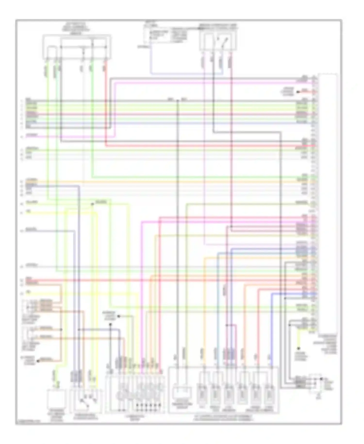 Montero Mitsubishi III (1999-2006): Wiring diagram engine performance 3.8l (5 of 5)