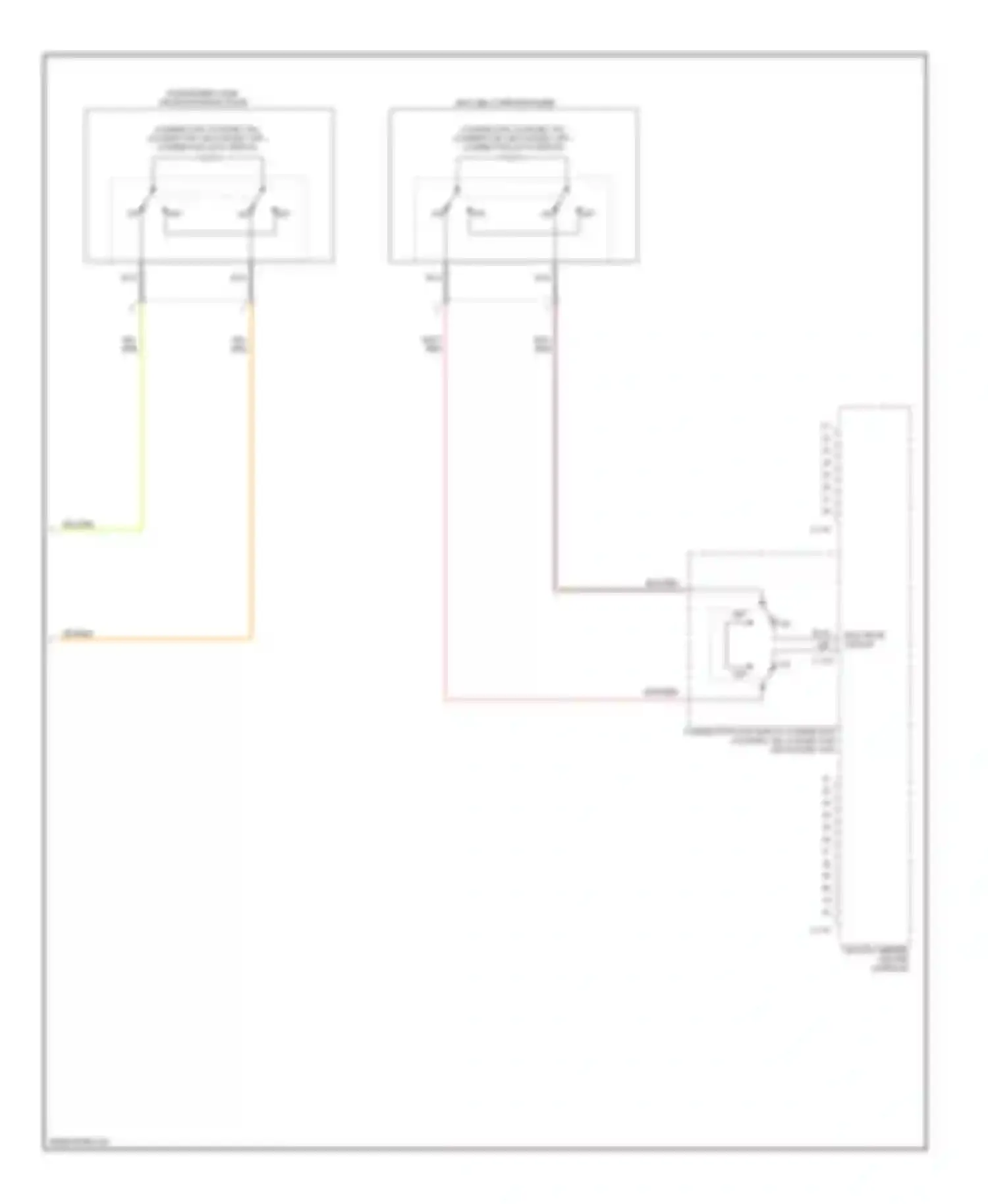 Montero Mitsubishi III (1999-2006): Supplemental restraints circuit (2 of 2)