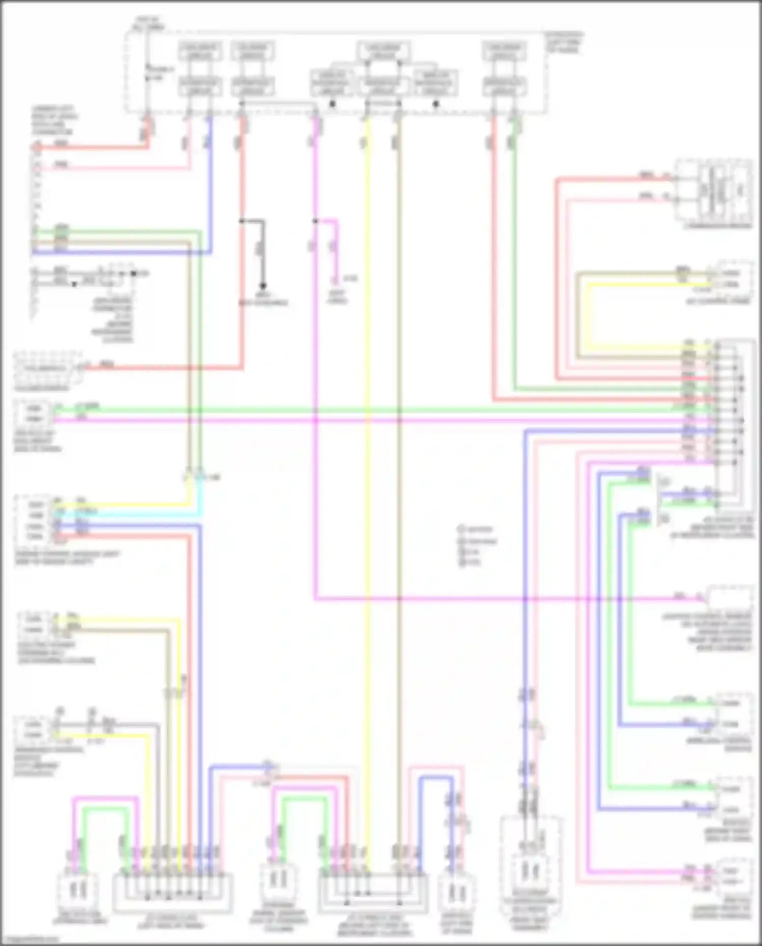 Wiring diagram c-146 for Mitsubishi Outlander Sport I facelift 2 (2015-2019) (1 of 2)