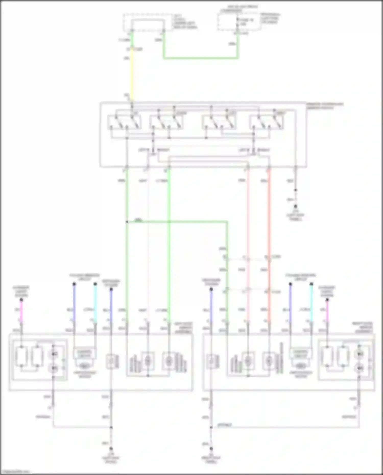 Wiring diagram c-212 for Mitsubishi Outlander Sport I facelift 2 (2015-2019) (6 of 16)