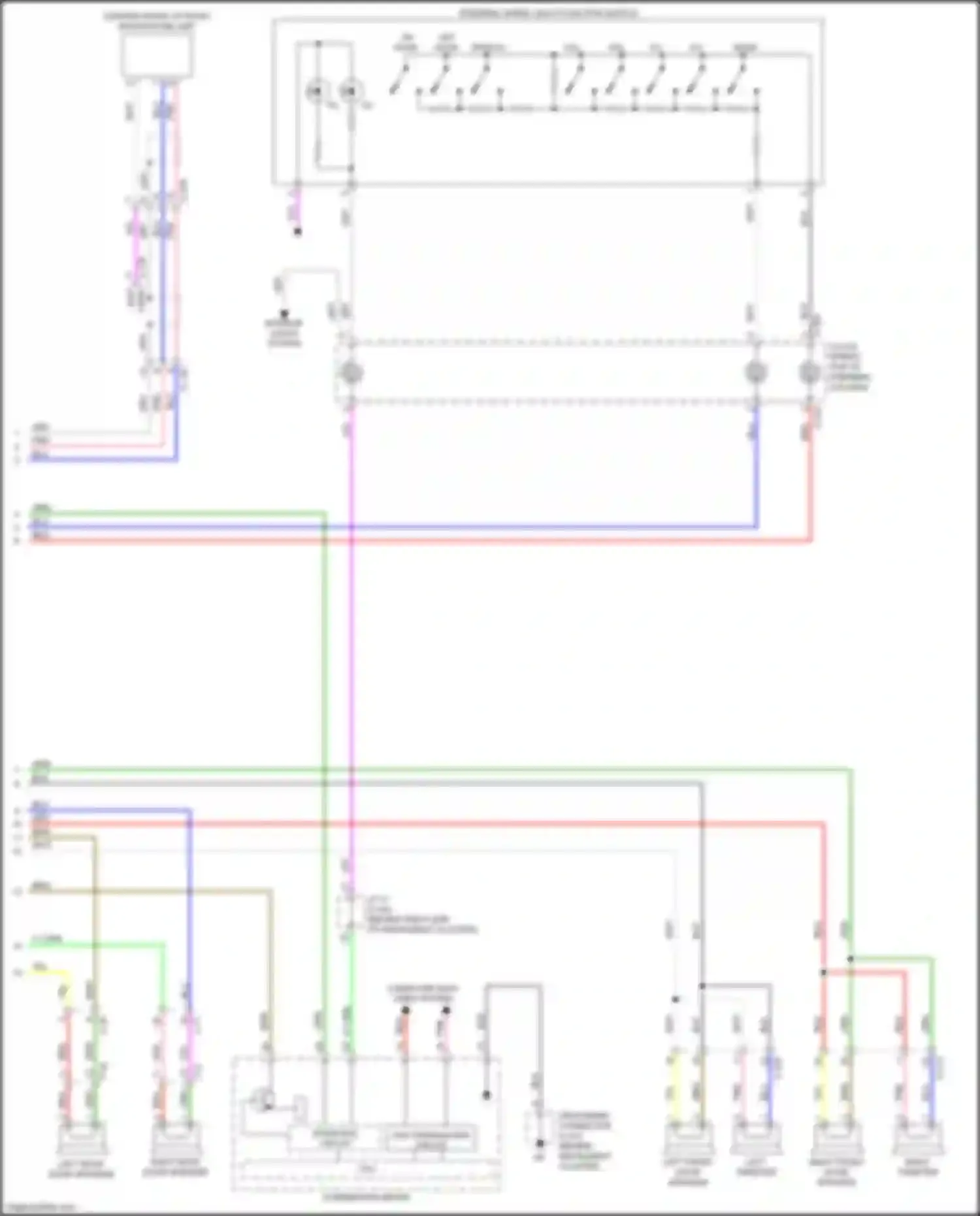Wiring diagram c-225 for Mitsubishi Outlander Sport I facelift 2 (2015-2019) (10 of 18)