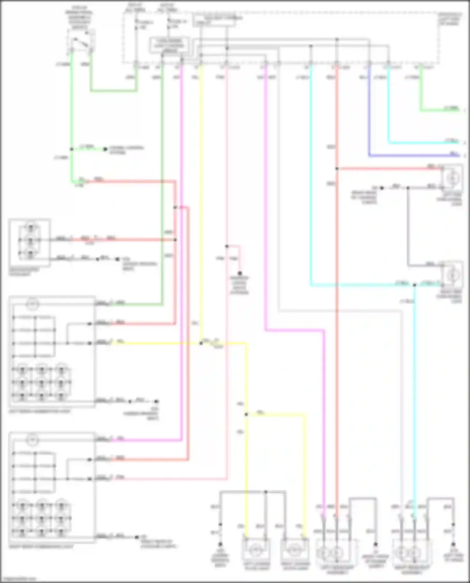 Wiring diagram c-413 for Mitsubishi Outlander Sport I facelift 2 (2015-2019) (4 of 16)