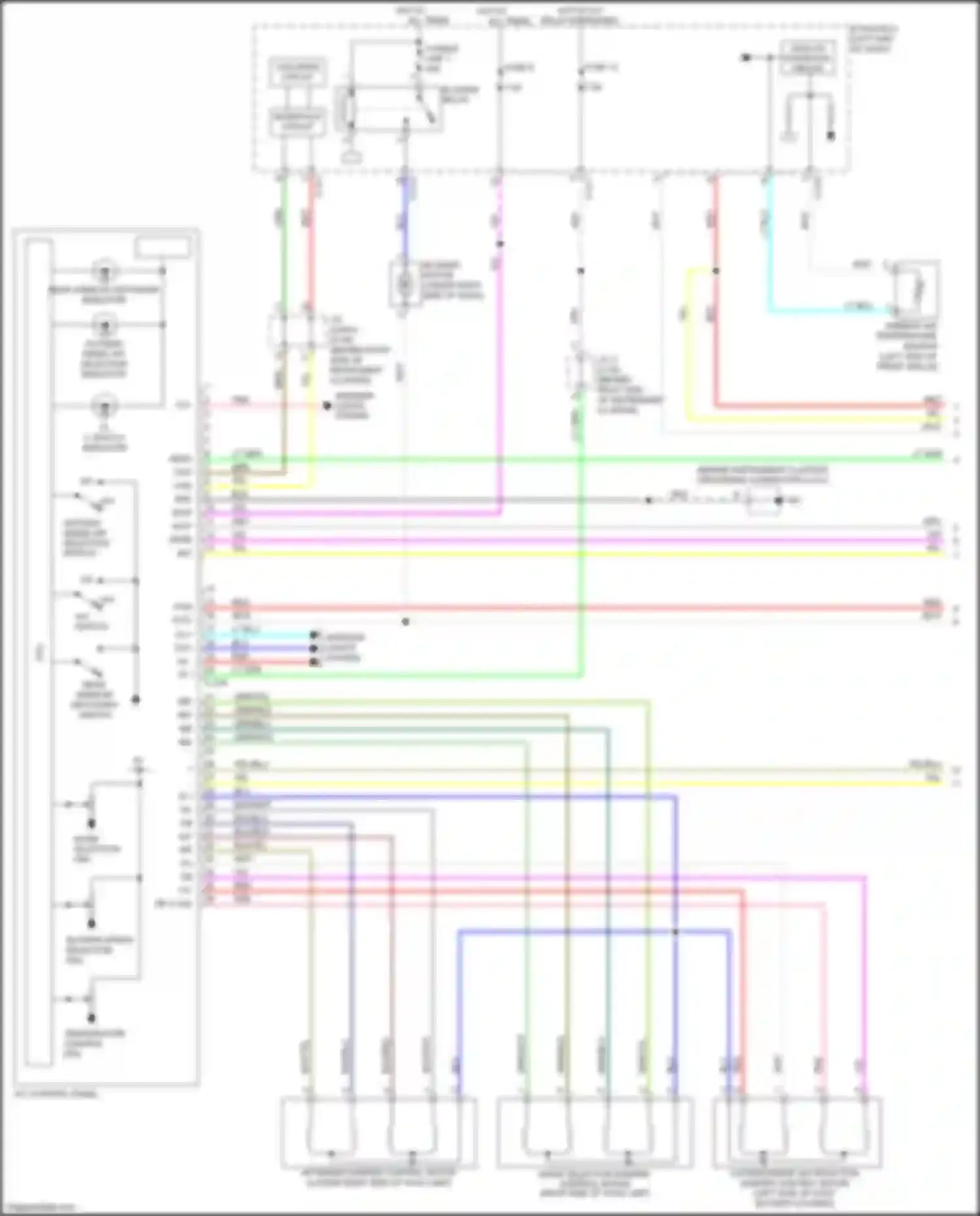 Wiring diagram can drive circuit for Mitsubishi Outlander Sport I facelift 2 (2015-2019) (1 of 27)