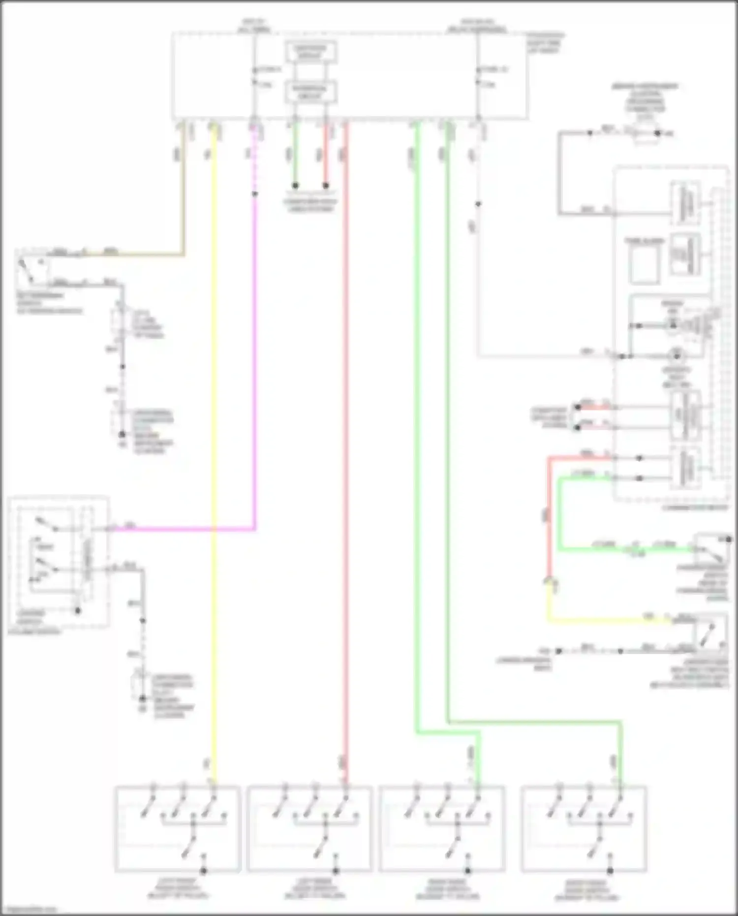 Wiring diagram can drive circuit for Mitsubishi Outlander Sport I facelift 2 (2015-2019) (12 of 27)