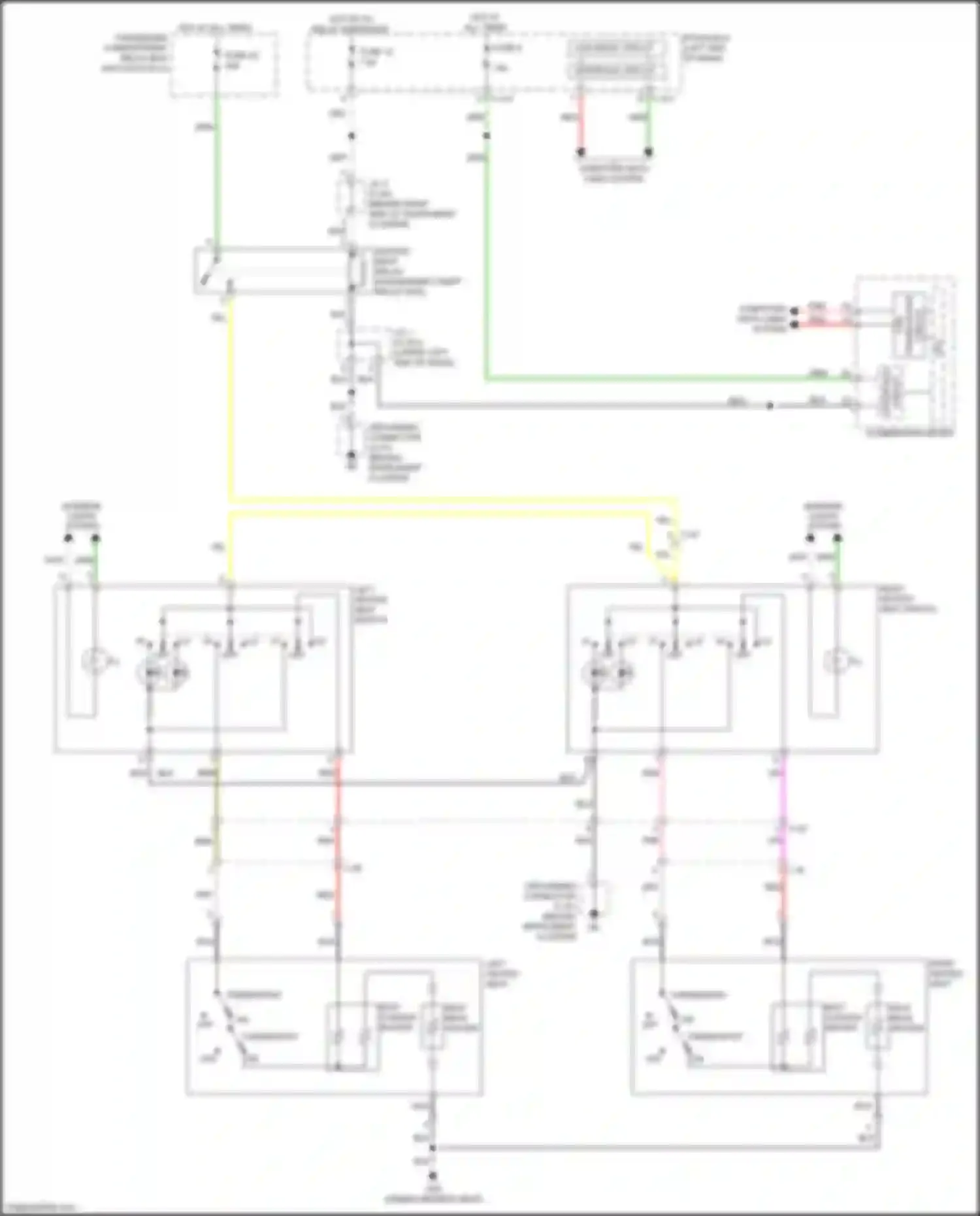 Wiring diagram fuse 12 for Mitsubishi Outlander Sport I facelift 2 (2015-2019) (24 of 32)
