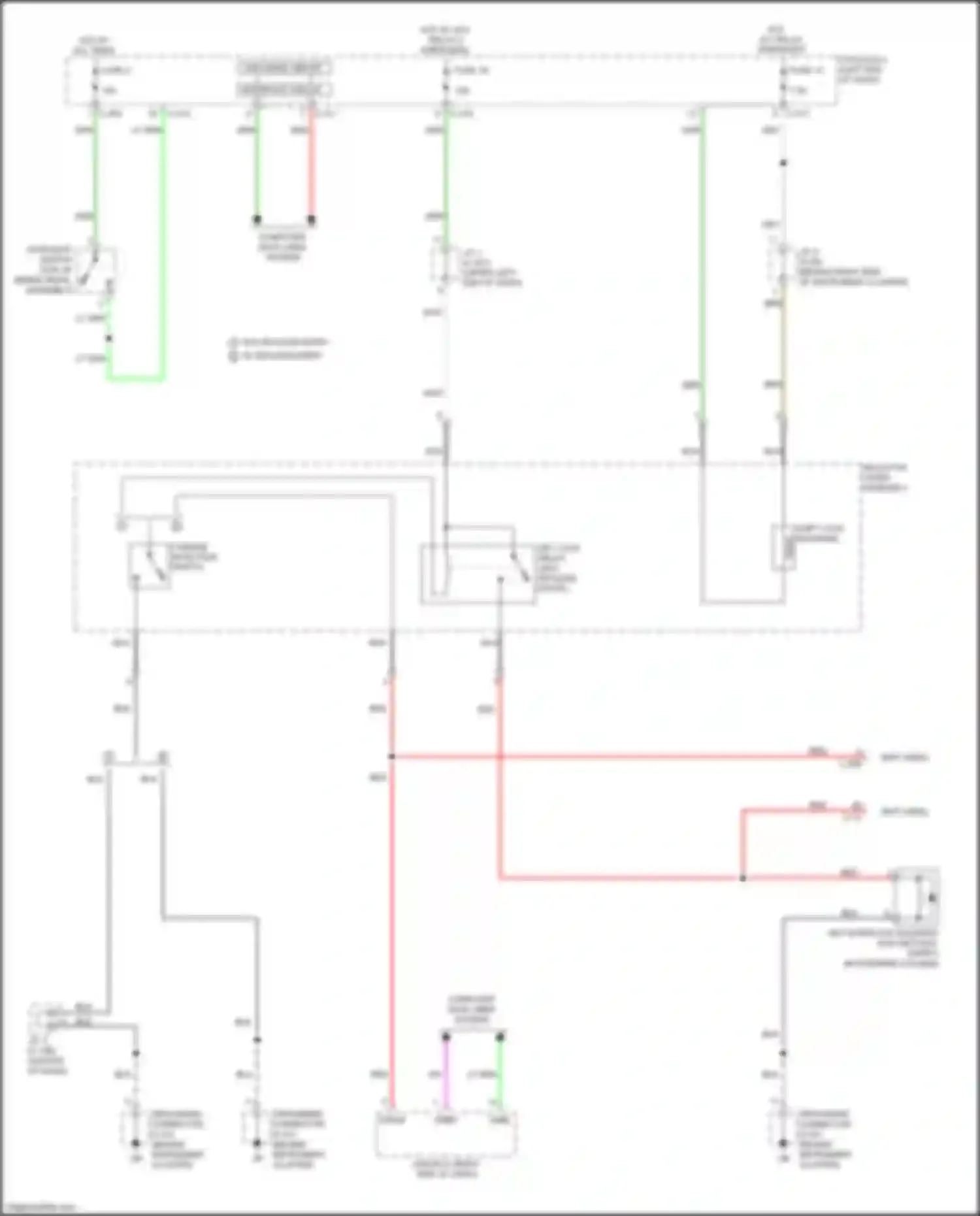 Wiring diagram fuse 16 for Mitsubishi Outlander Sport I facelift 2 (2015-2019) (10 of 12)