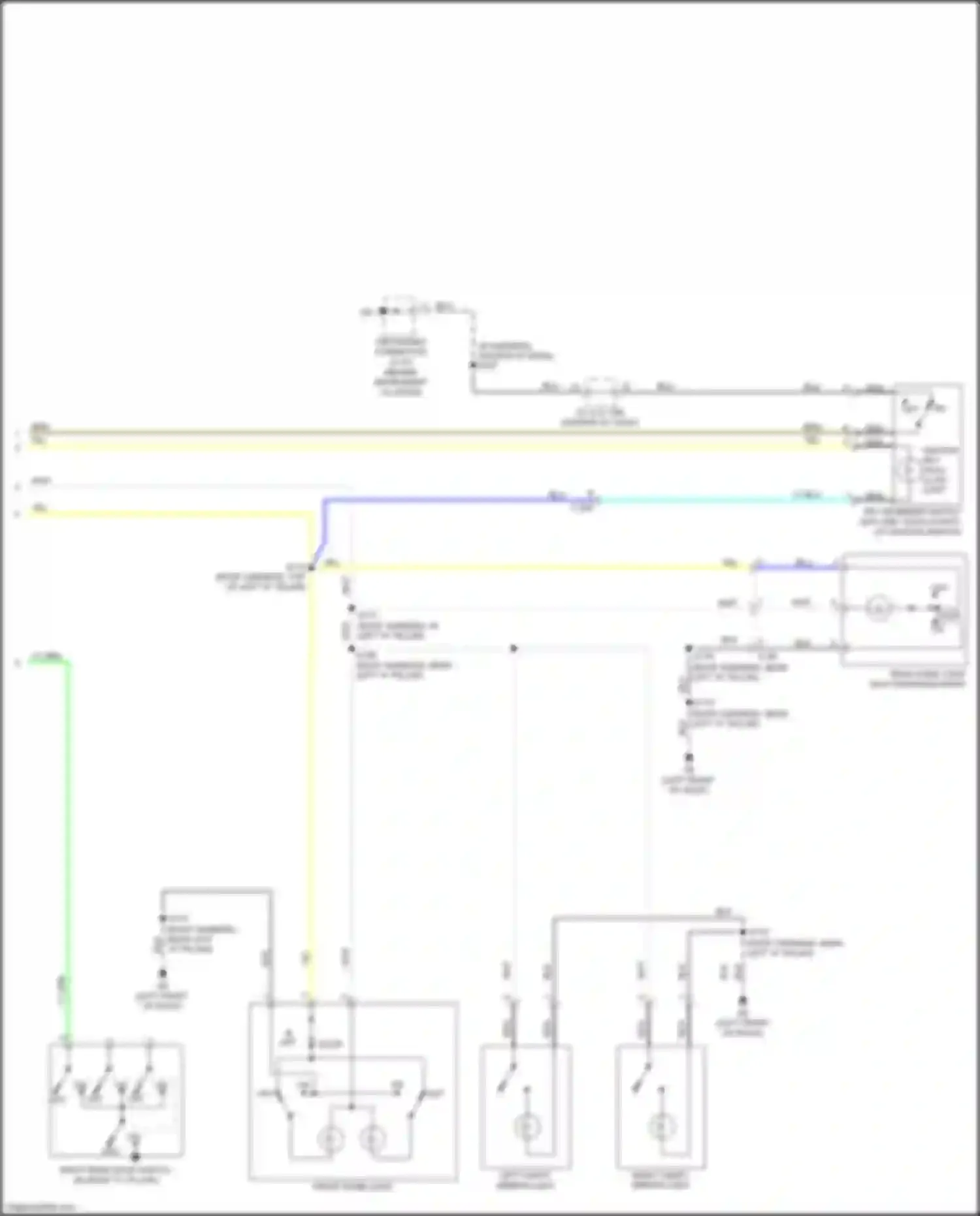 Wiring diagram ignition key hole illum for Mitsubishi Outlander Sport I facelift 2 (2015-2019) (1 of 1)