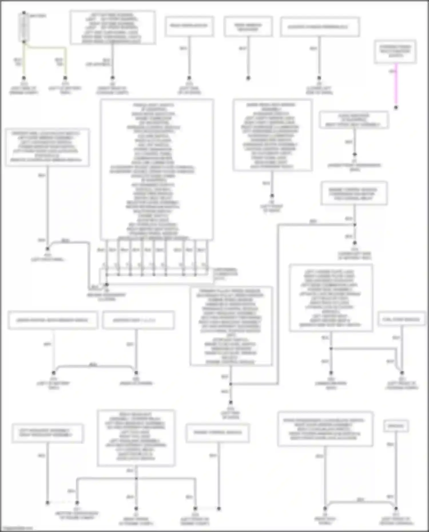 Wiring diagram rear window defogger for Mitsubishi Outlander Sport I facelift 2 (2015-2019) (2 of 2)