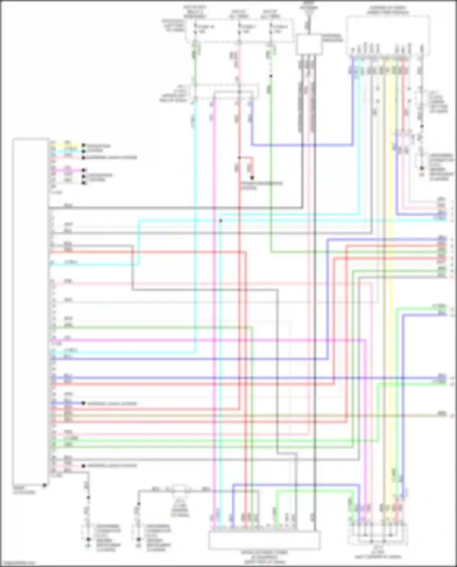 Wiring diagram sh-a for Mitsubishi Outlander Sport I facelift 2 (2015-2019) (7 of 8)
