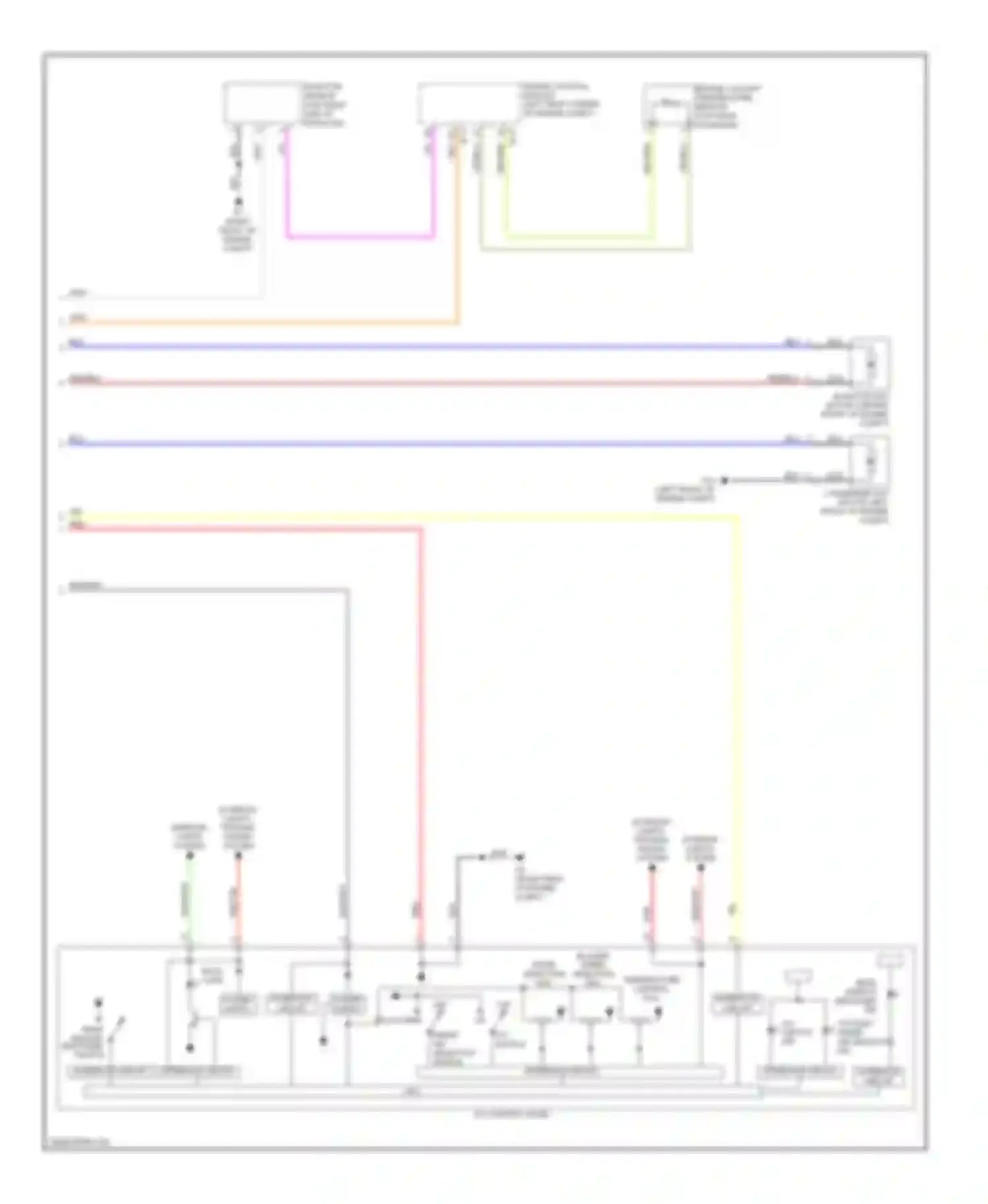 Outlander Mitsubishi I (2002-2009): Automatic a/c circuit (3 of 3)