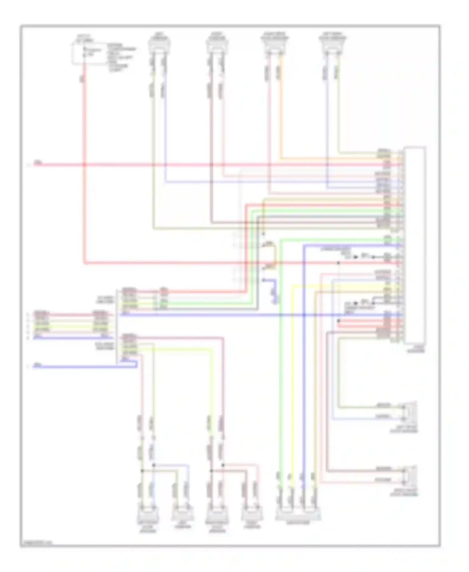 Outlander Mitsubishi I (2002-2009): Navigation circuit, with rear entertainment (3 of 3)