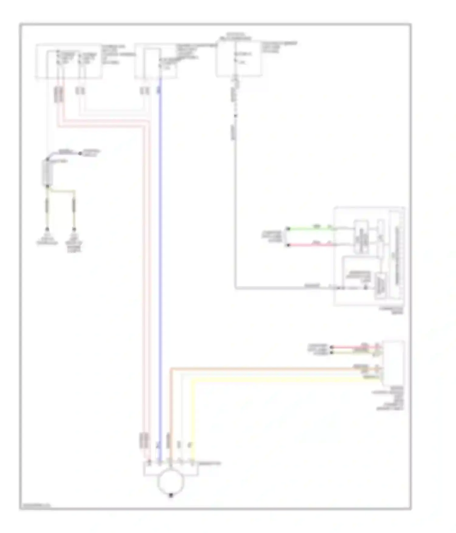 Outlander Mitsubishi I (2002-2009): Charging circuit