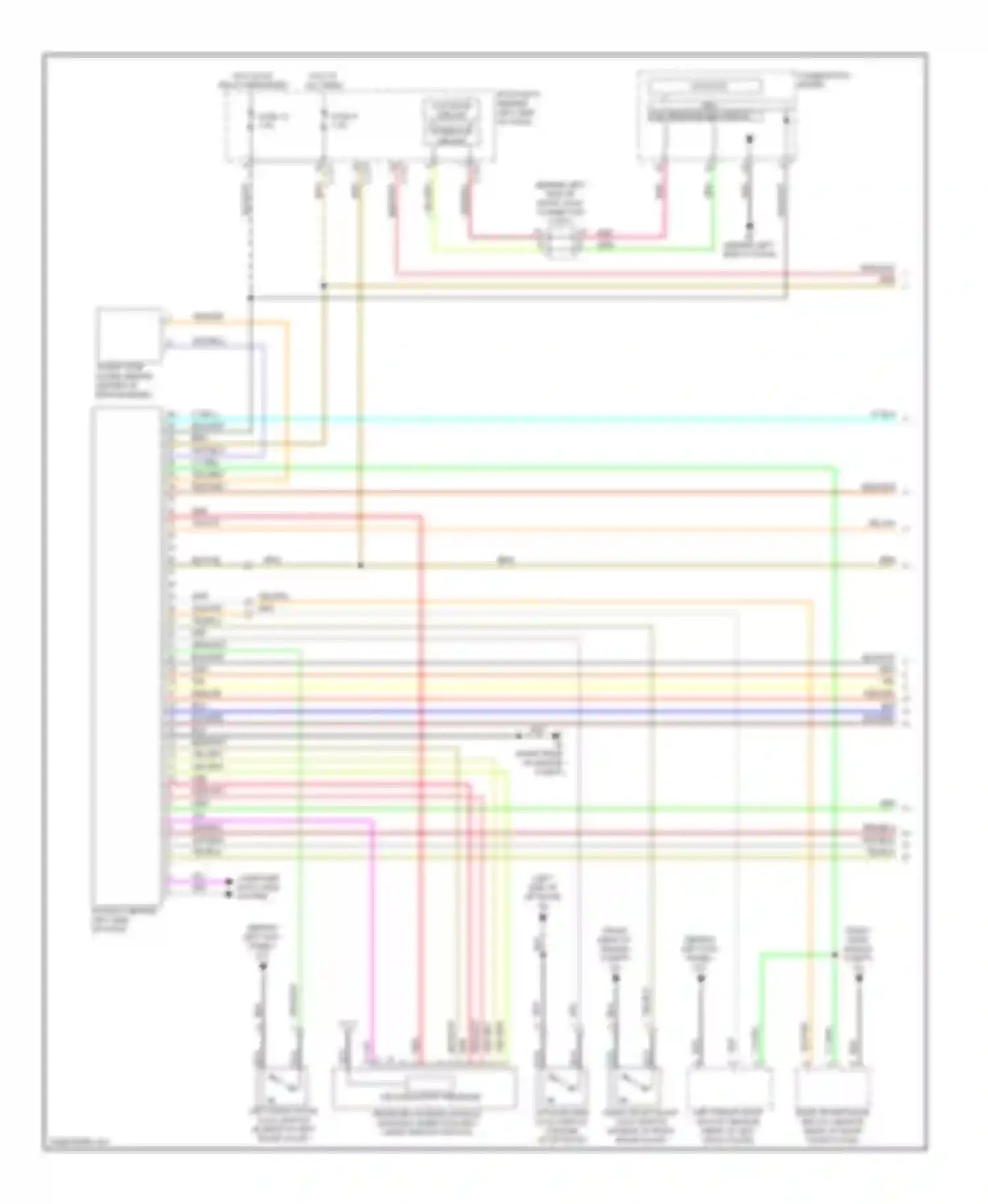 Wiring diagram vio for Mitsubishi Outlander I (2002-2009) (28 of 42)
