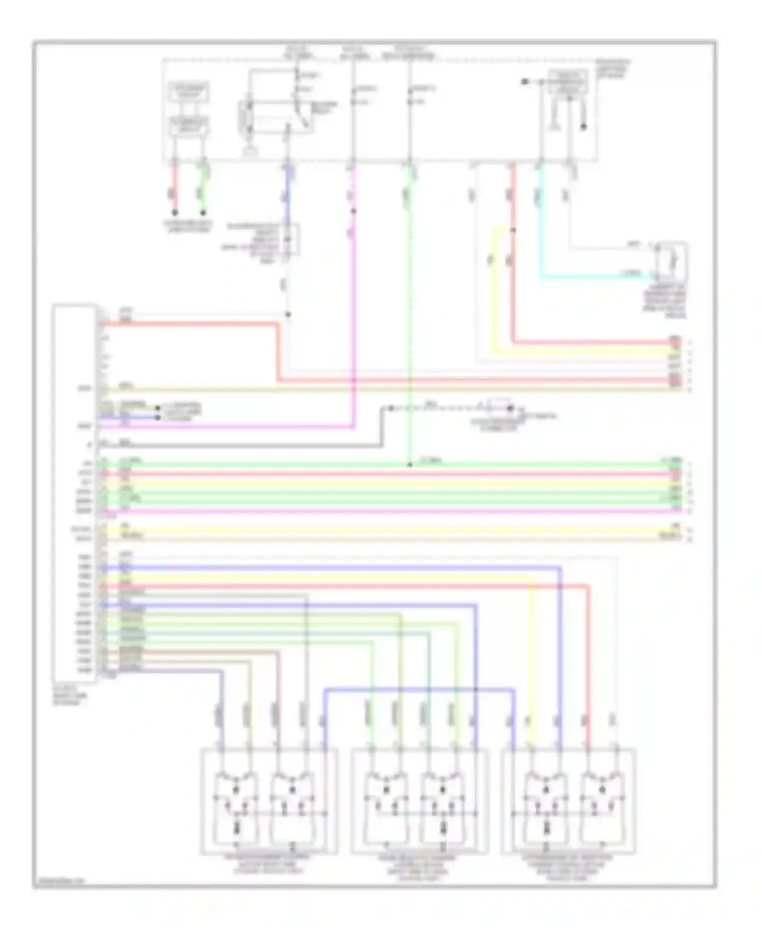 Outlander Mitsubishi II facelift (2009-2013): Automatic a/c circuit (1 of 3)