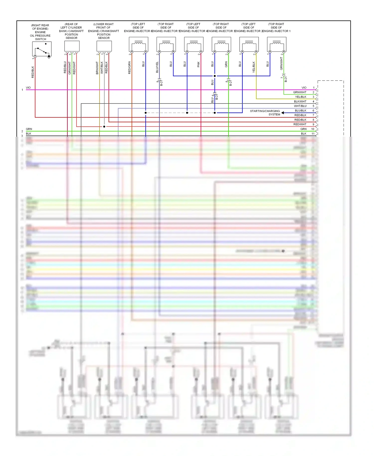 Wiring diagram blu for Mitsubishi Outlander II facelift (2009-2013) (30 of 89)
