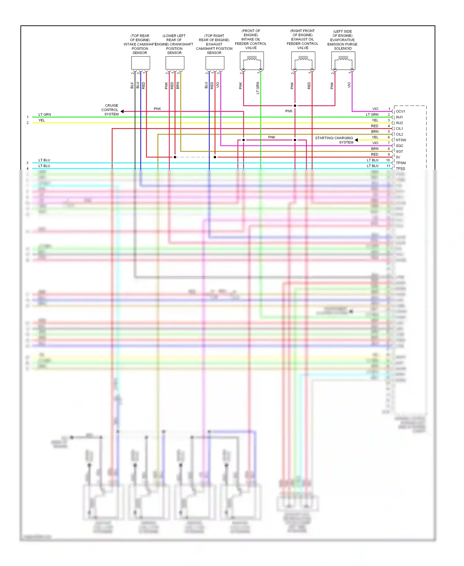 Mitsubishi Outlander II facelift (2009-2013) nca wiring diagram  (60 of 64)