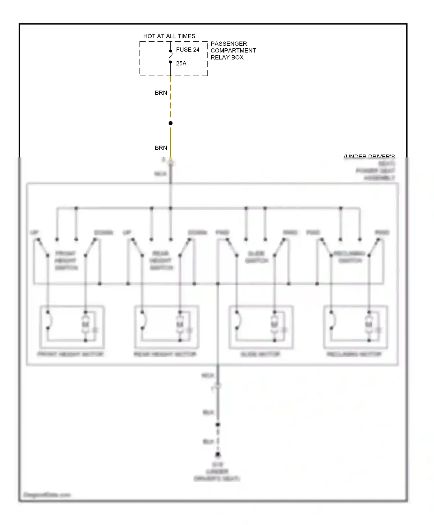 Mitsubishi Outlander II facelift (2009-2013) nca wiring diagram  (33 of 64)