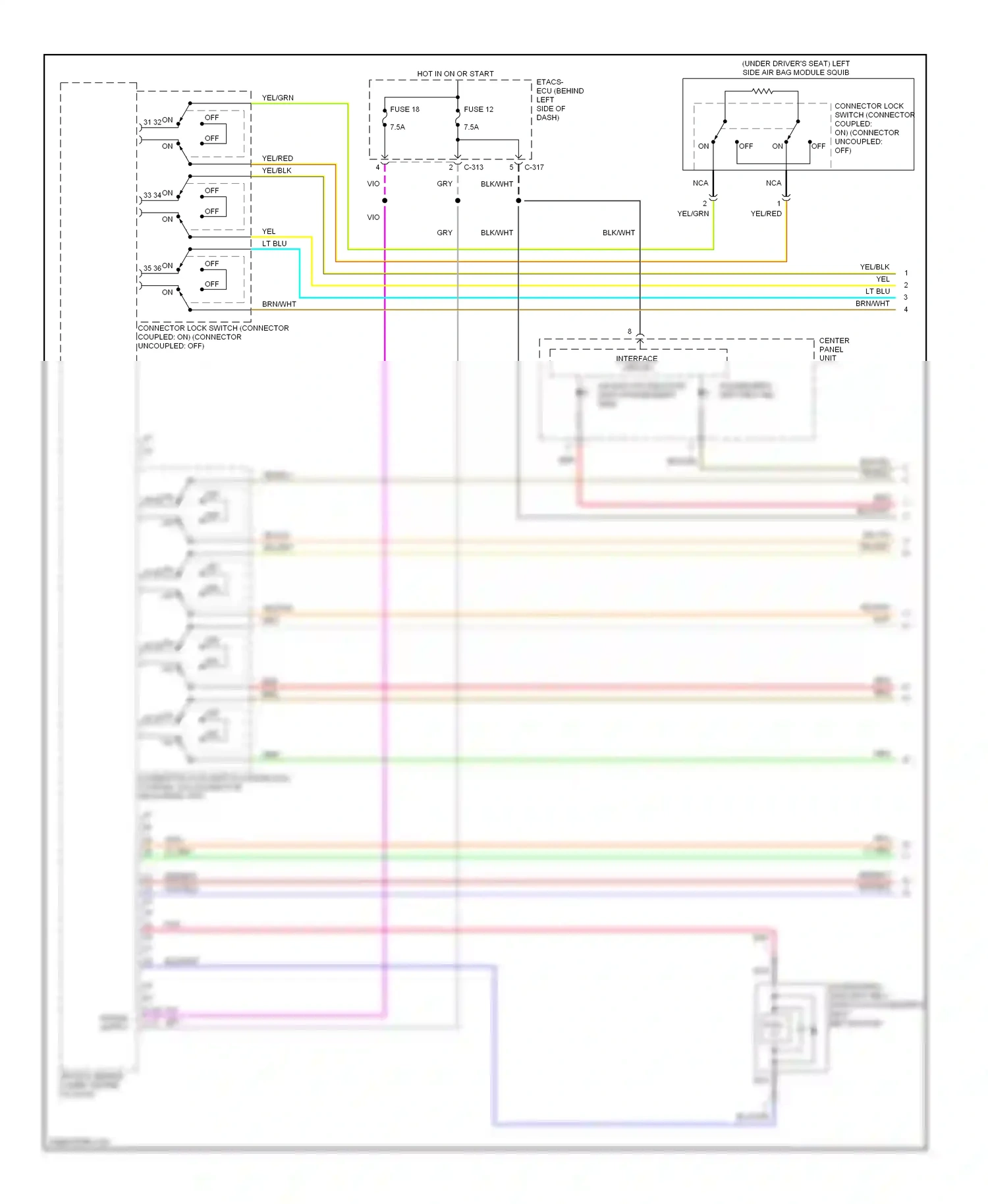 Mitsubishi Outlander II facelift (2009-2013) nca wiring diagram  (40 of 64)
