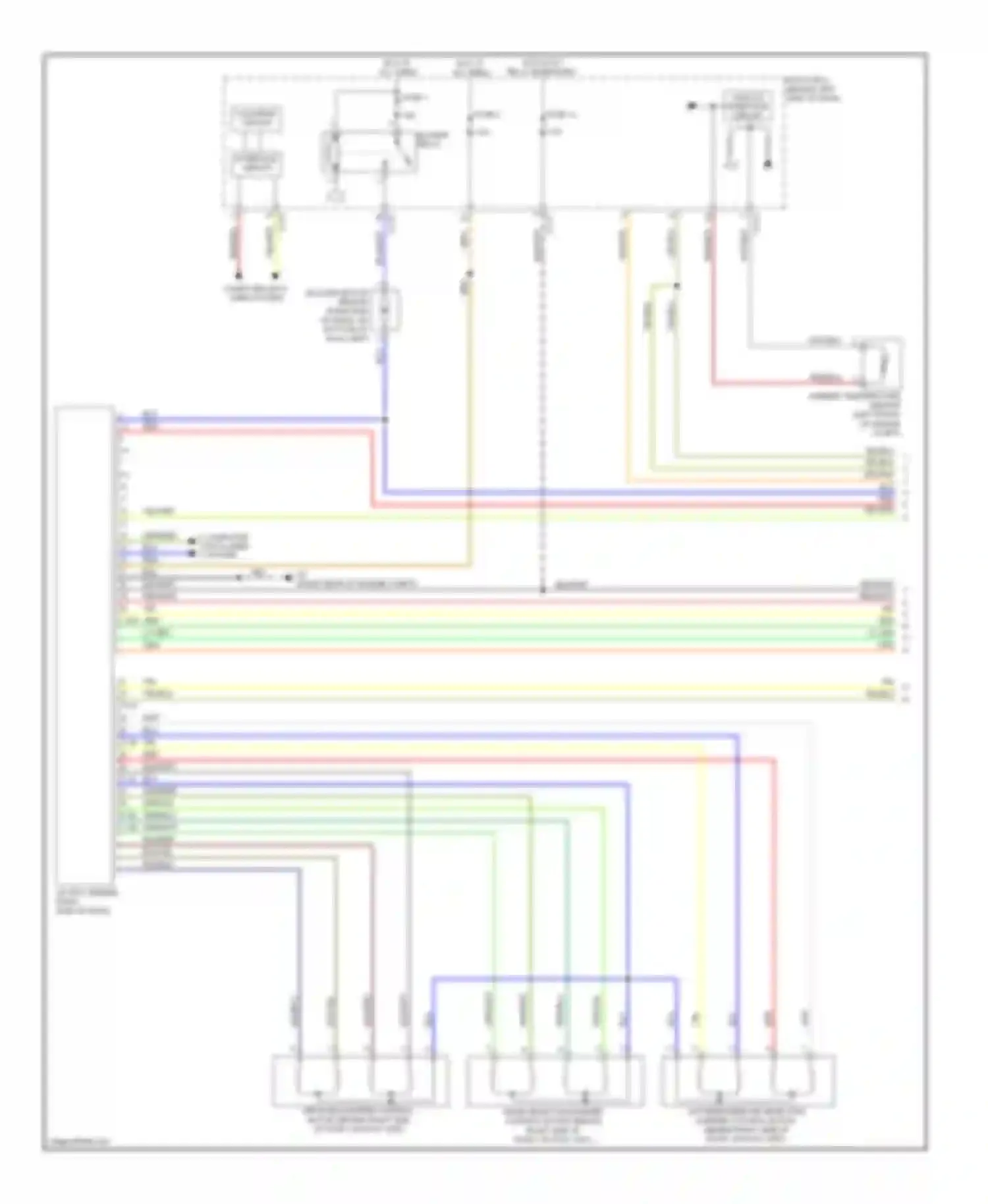 Wiring diagram yel/blk for Mitsubishi Outlander II facelift (2009-2013) (1 of 25)