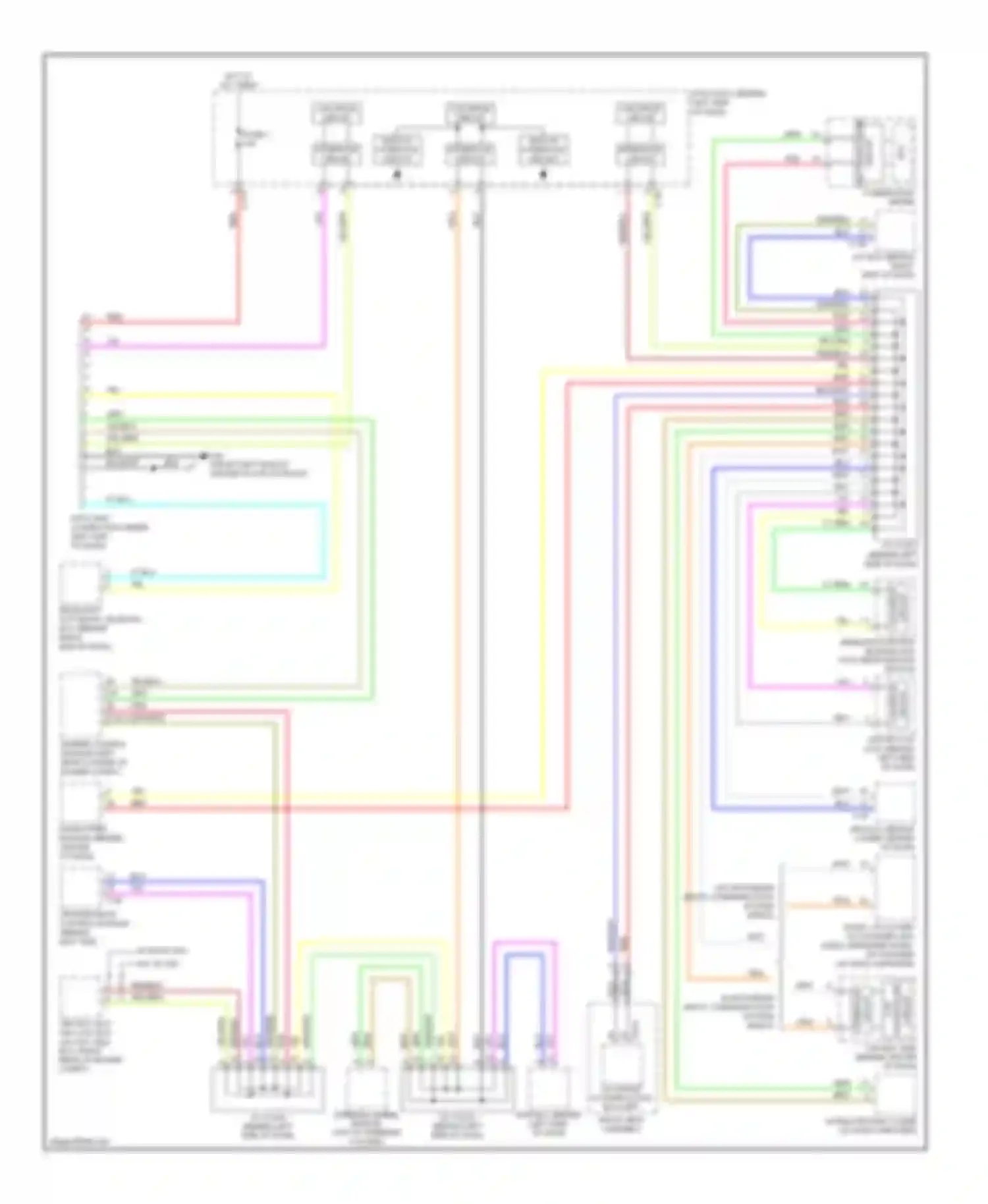 Outlander Mitsubishi II (2005-2009): Computer data lines circuit