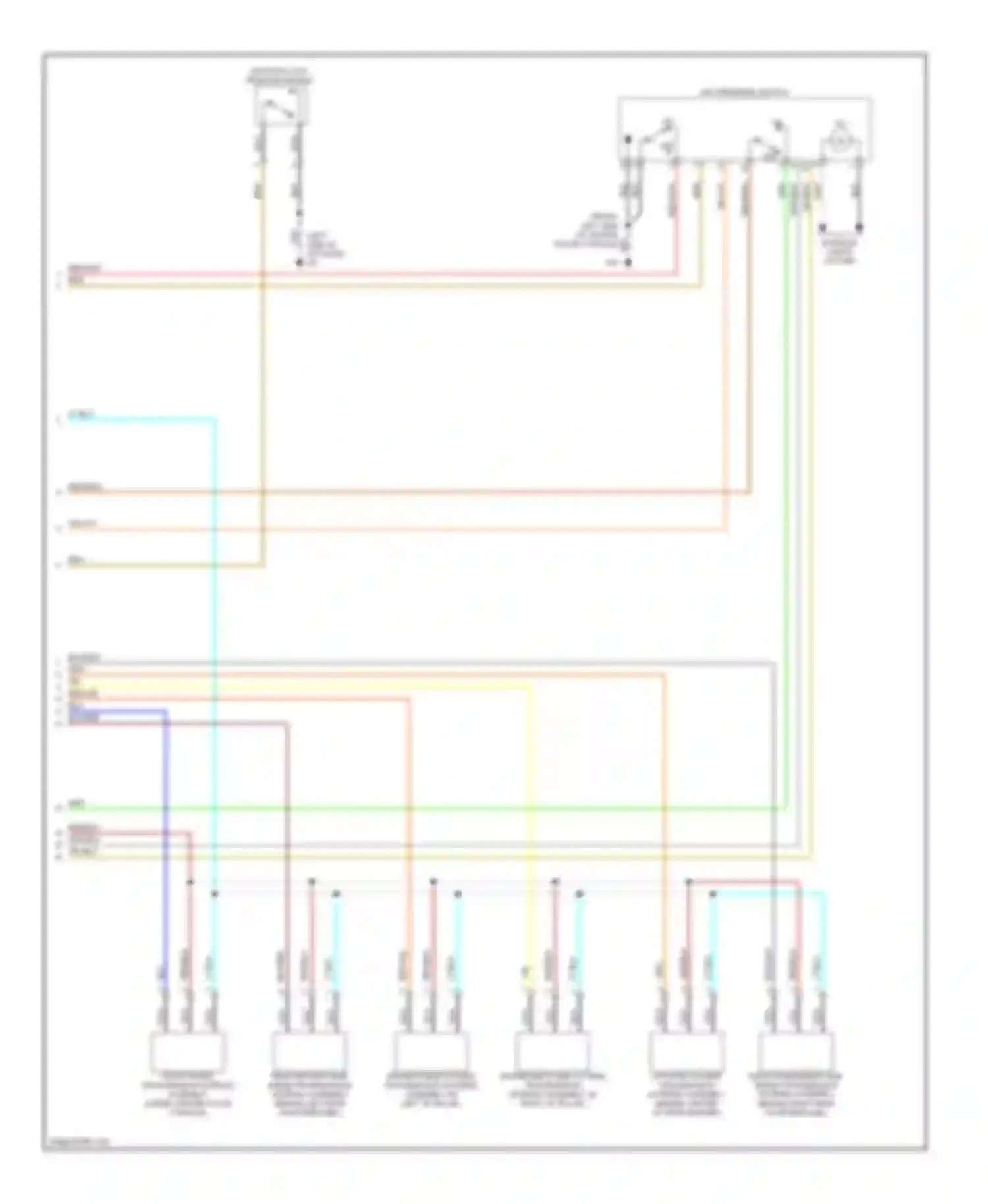 Wiring diagram blk/red for Mitsubishi Outlander II (2005-2009) (19 of 26)