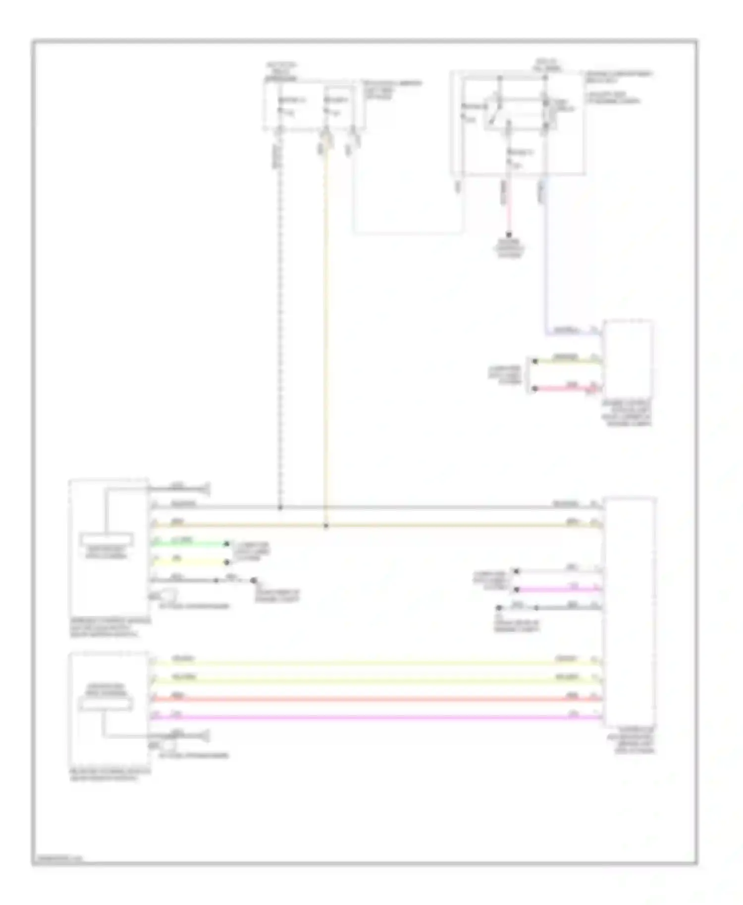 Wiring diagram wht/red for Mitsubishi Outlander II (2005-2009) (4 of 19)