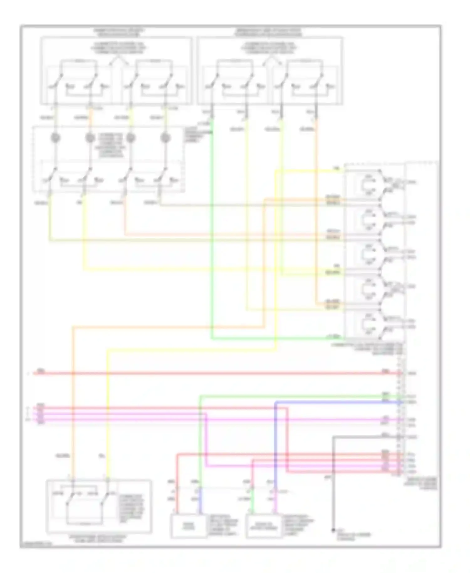 Outlander Mitsubishi III facelift (2014-2015): Supplemental restraints circuit (4 of 4)