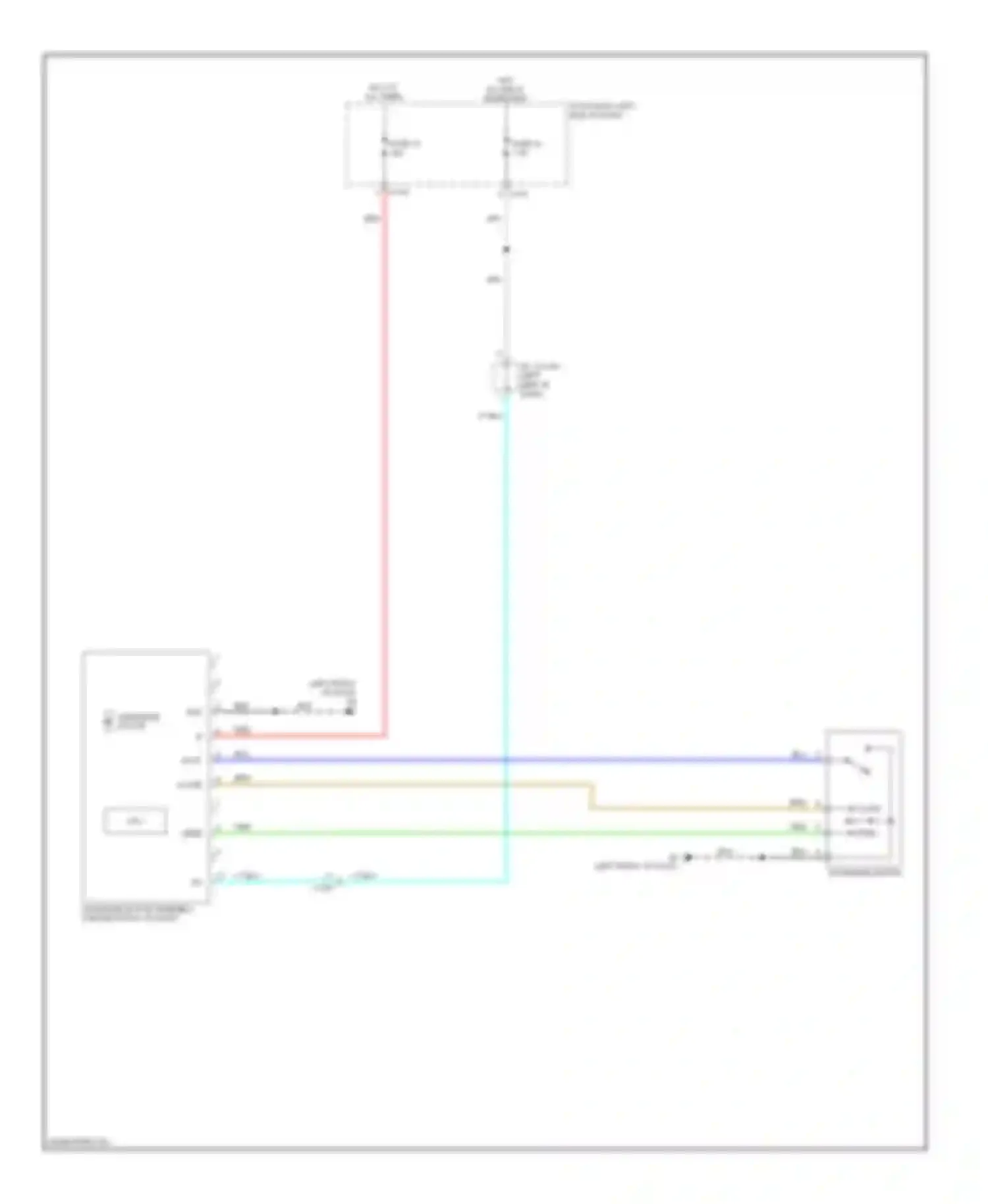 Wiring diagram 11 c-226 for Mitsubishi Outlander III facelift (2014-2015) (1 of 1)