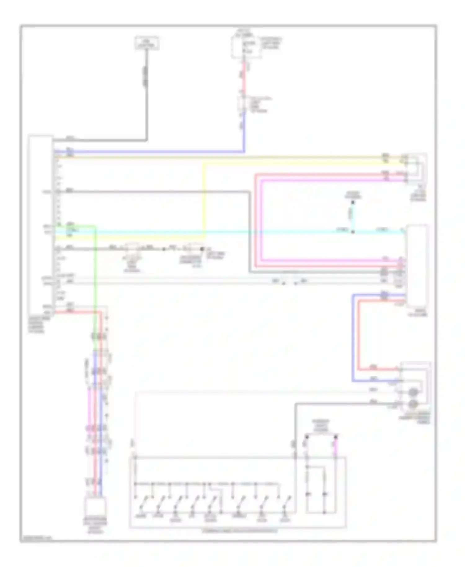 Wiring diagram c-135 for Mitsubishi Outlander III facelift (2014-2015) (2 of 10)