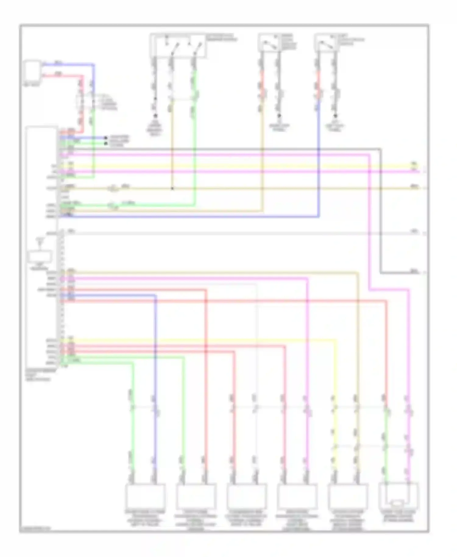 Wiring diagram c-225 for Mitsubishi Outlander III facelift (2014-2015) (4 of 11)
