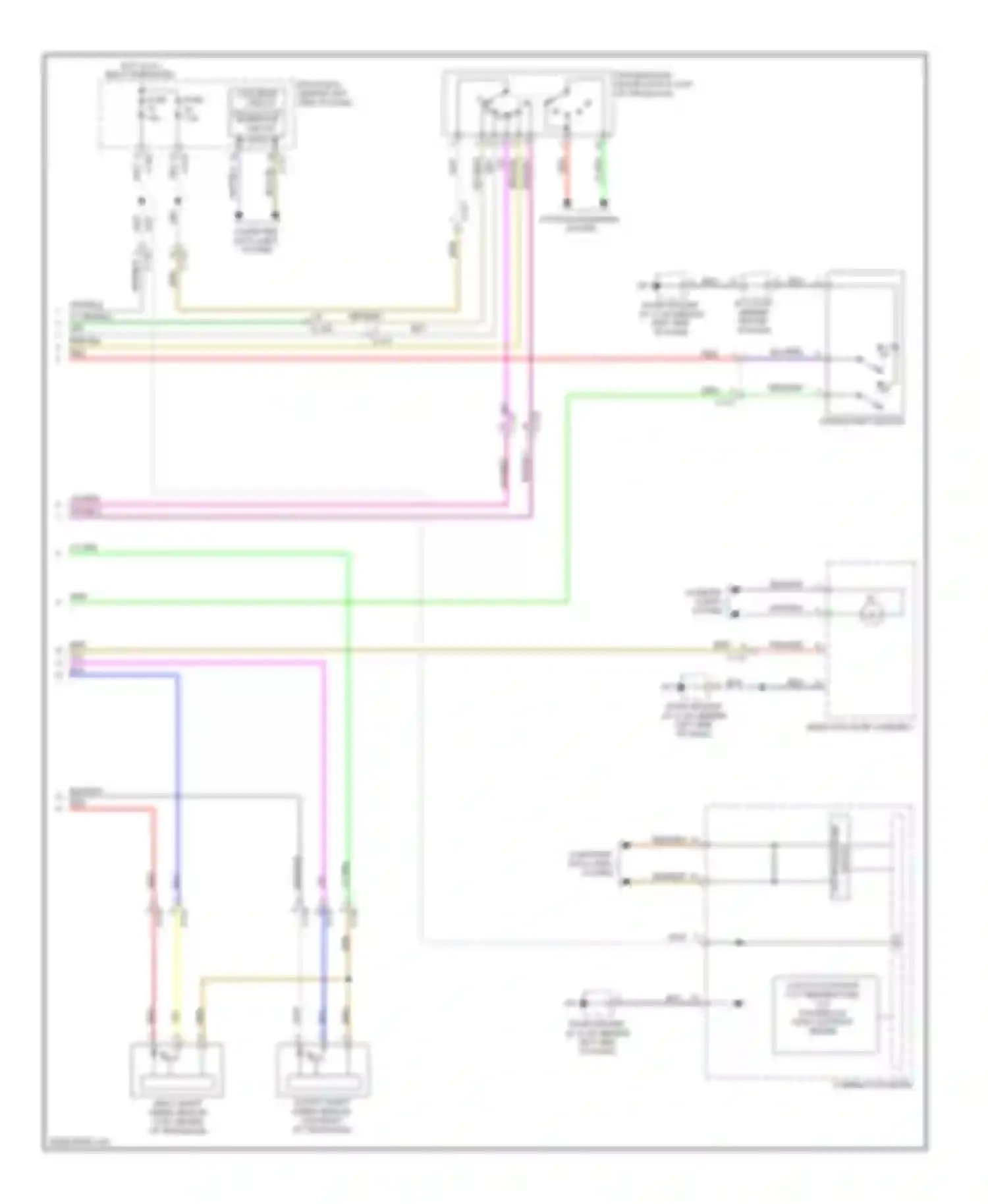 Wiring diagram c-415 for Mitsubishi Outlander III facelift (2014-2015) (11 of 31)