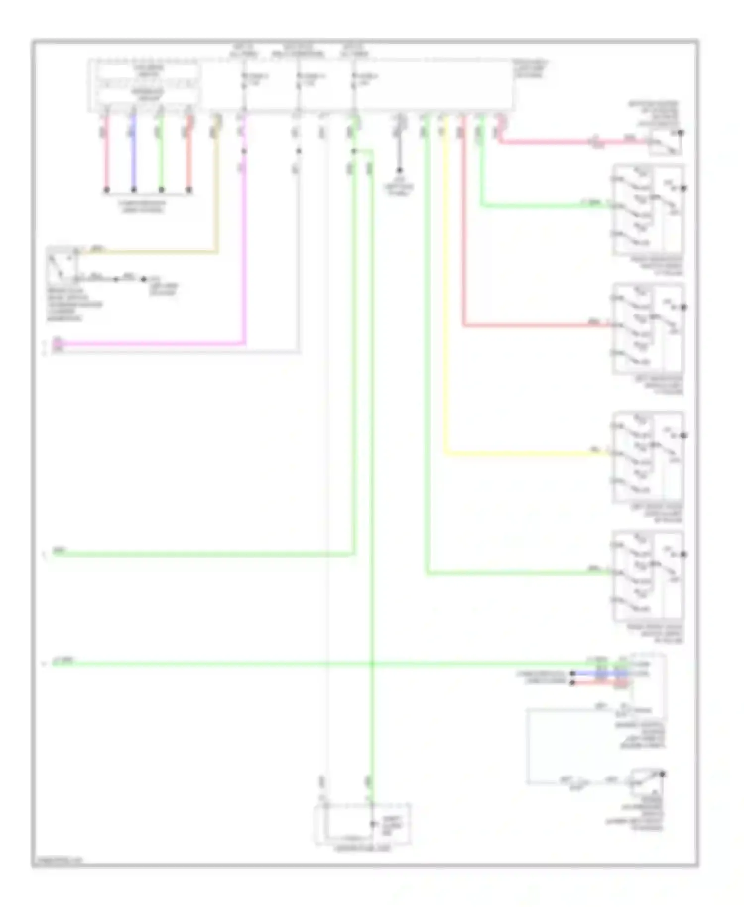 Wiring diagram lt grn for Mitsubishi Outlander III facelift (2014-2015) (33 of 102)