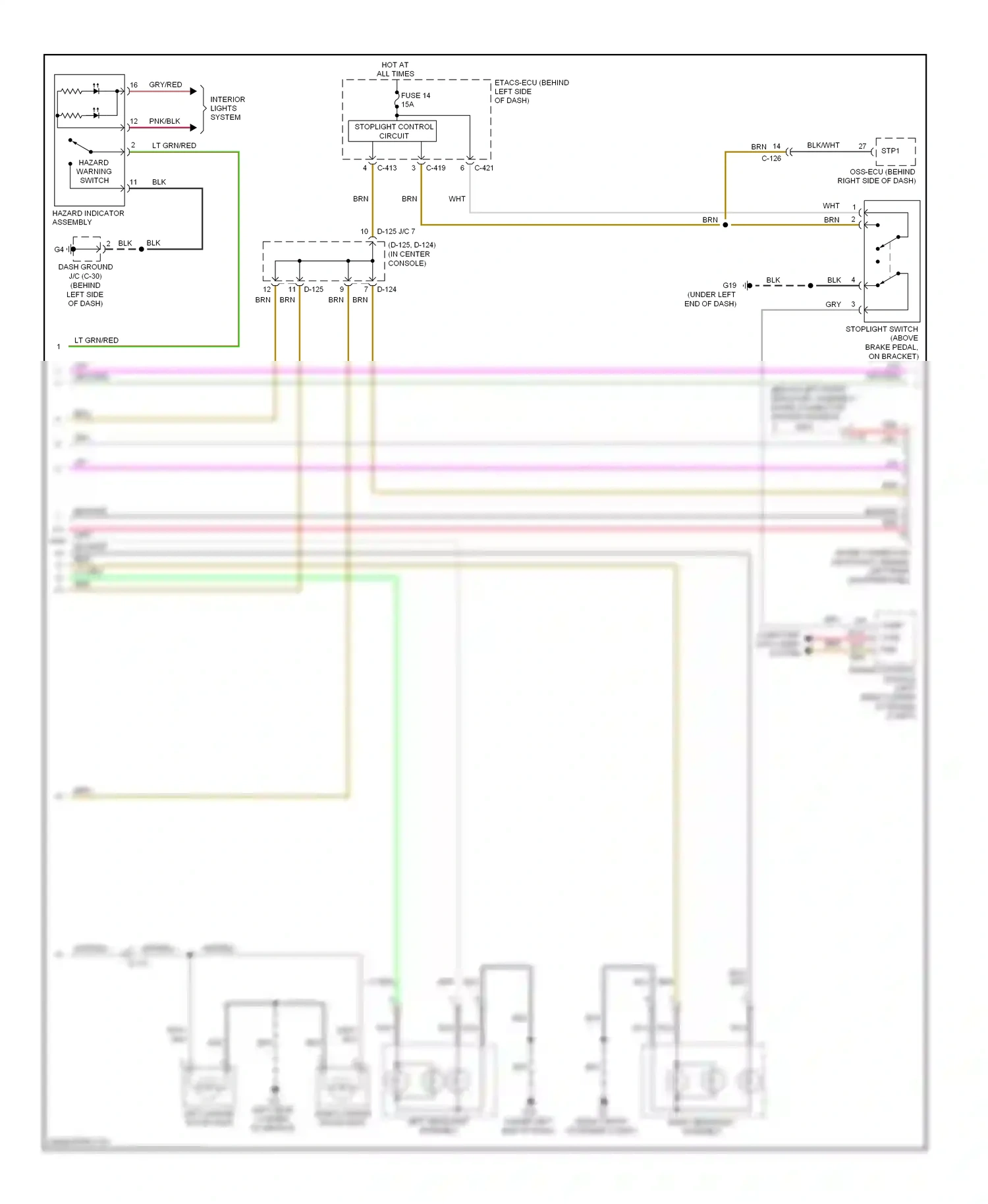 Mitsubishi Outlander III facelift (2014-2015) nca wiring diagram  (32 of 70)