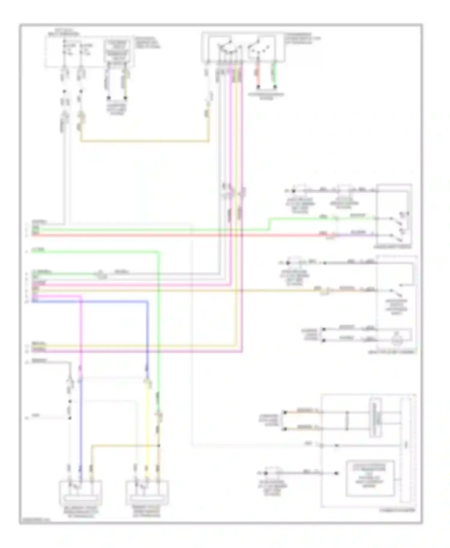 Wiring diagram pnk/grn for Mitsubishi Outlander III facelift (2014-2015) (3 of 3)