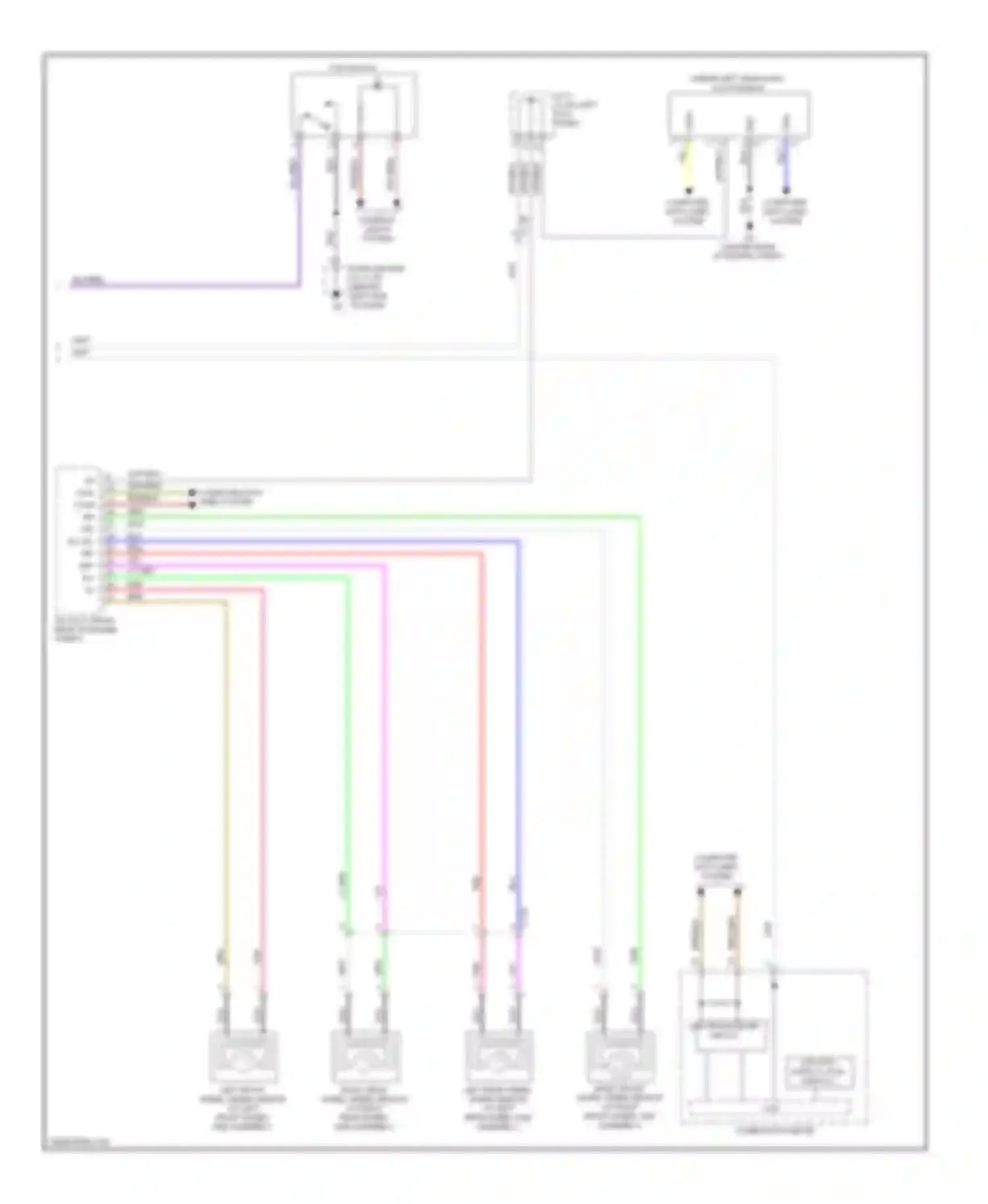 Wiring diagram red for Mitsubishi Outlander III facelift (2014-2015) (15 of 114)