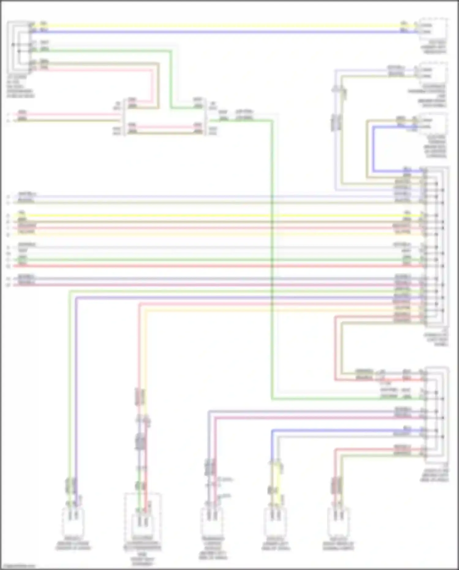 Outlander Mitsubishi III facelift 2 (2015-2018): Computer data lines circuit (3 of 3)