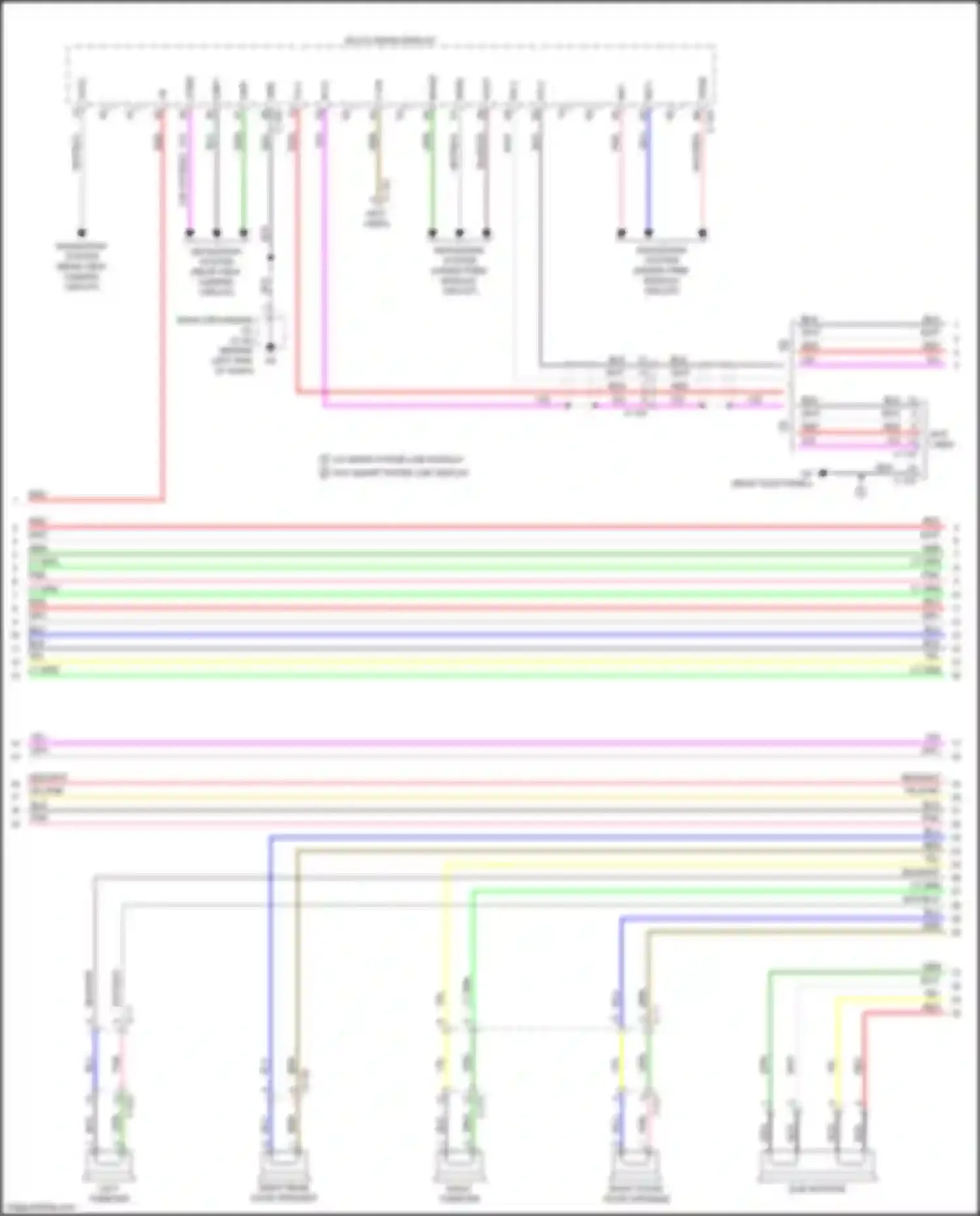 Outlander Mitsubishi III facelift 2 (2015-2018): Navigation circuit, w/ amplifier (3 of 4)