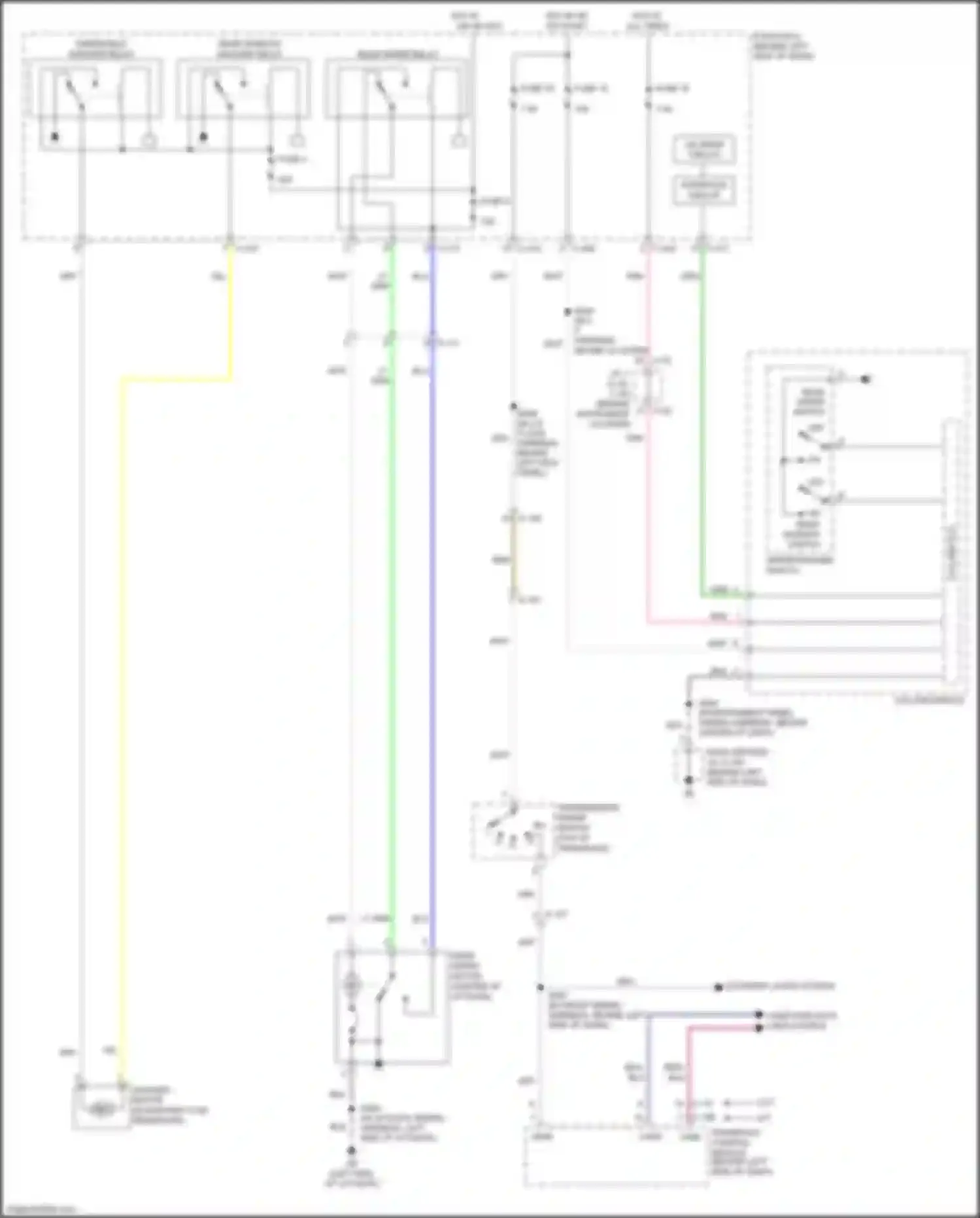 Wiring diagram brn for Mitsubishi Outlander III facelift 2 (2015-2018) (80 of 93)