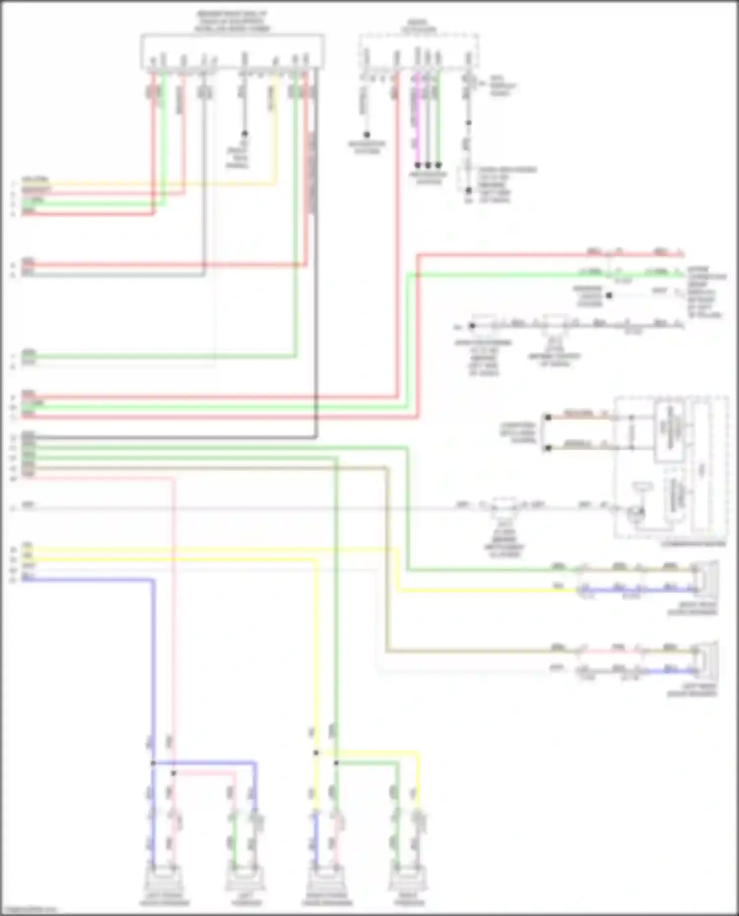 Wiring diagram brn for Mitsubishi Outlander III facelift 2 (2015-2018) (79 of 93)
