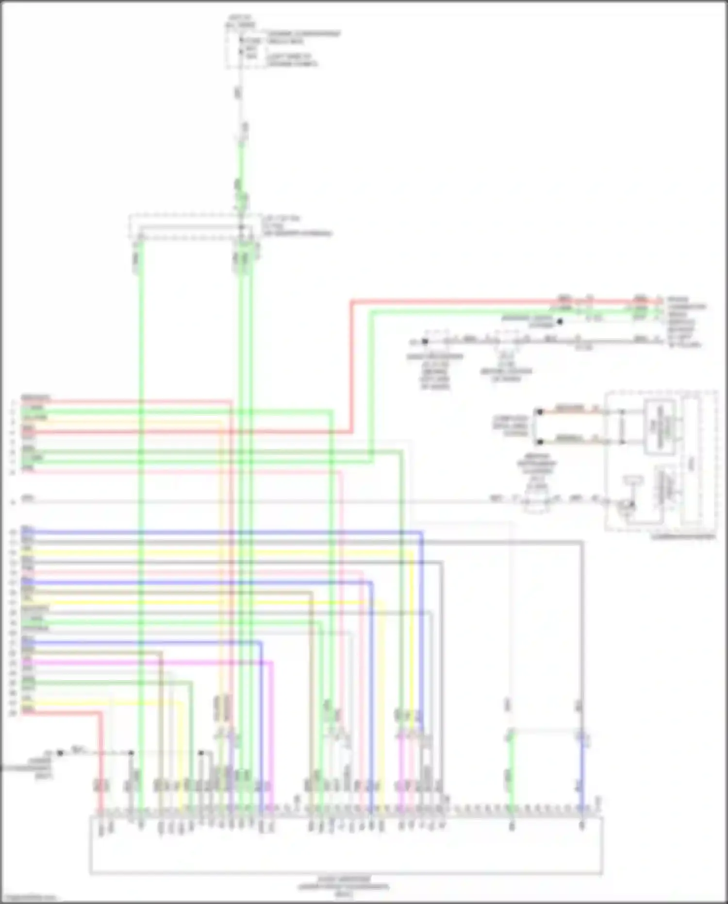 Wiring diagram brn/blk for Mitsubishi Outlander III facelift 2 (2015-2018) (34 of 37)