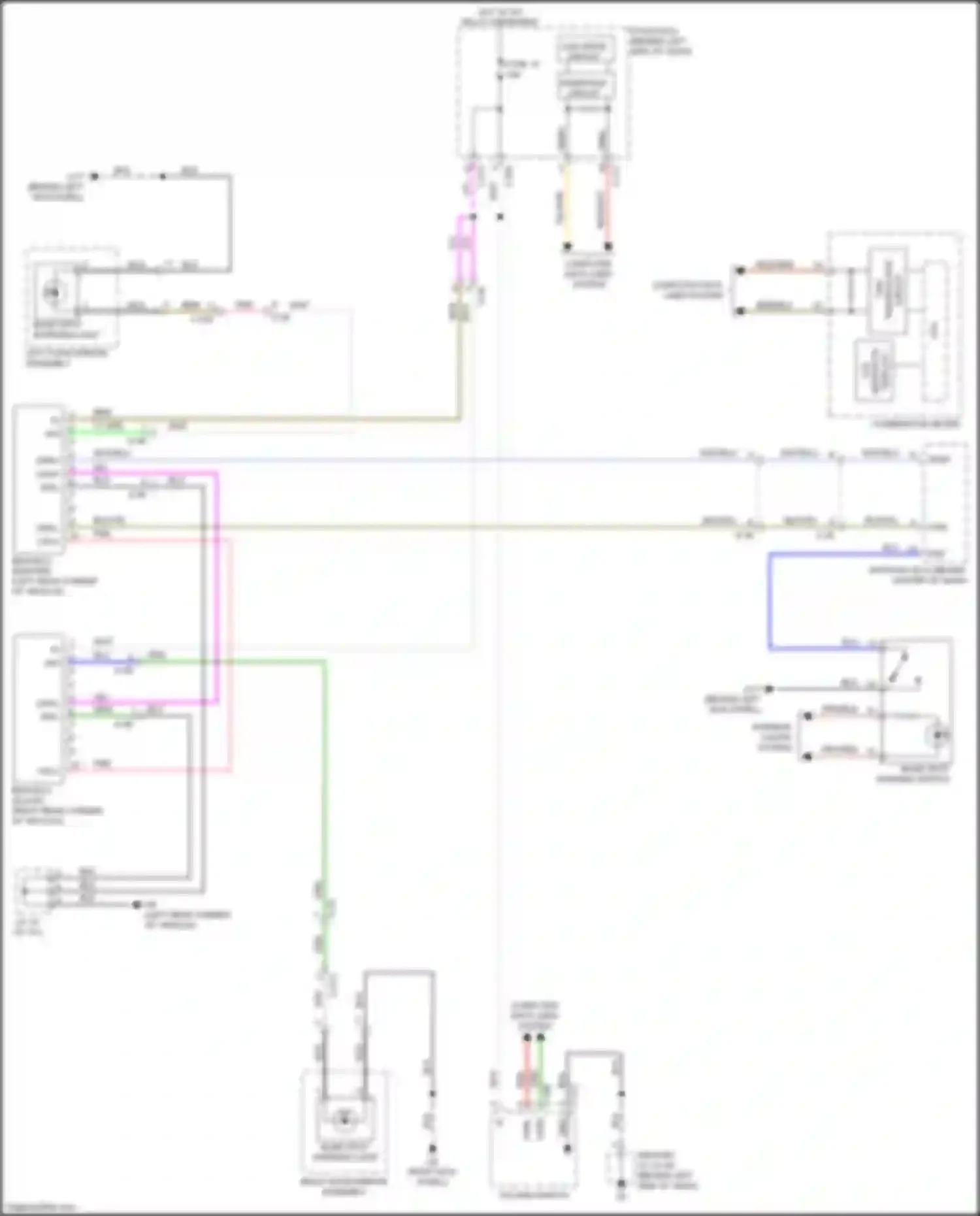 Wiring diagram c-313 for Mitsubishi Outlander III facelift 2 (2015-2018) (2 of 2)